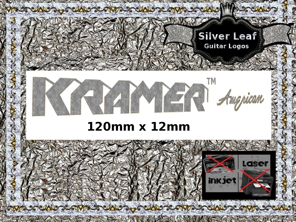 Kramer American Guitar Decal #55s