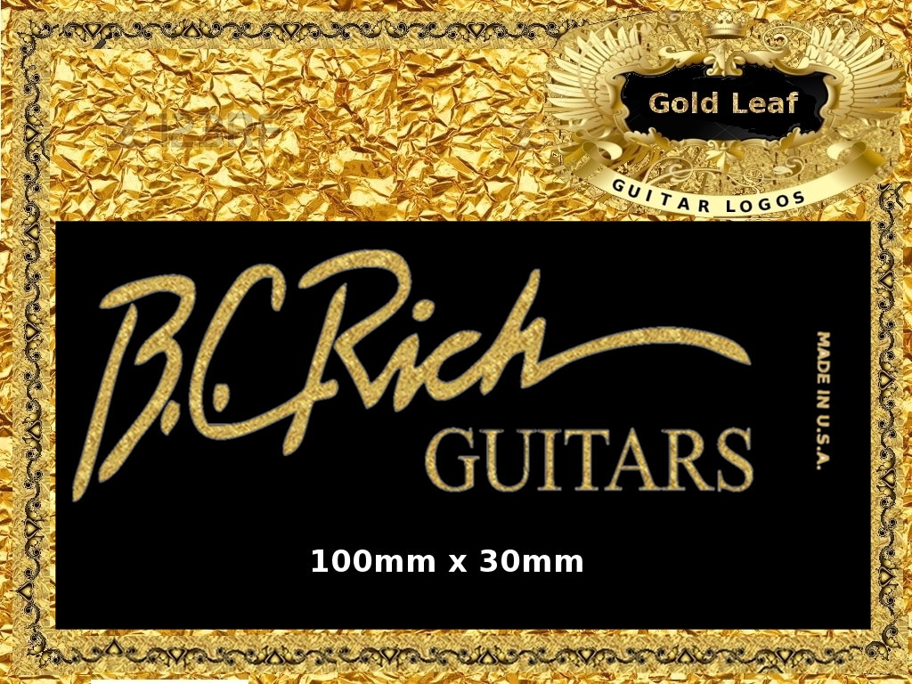 B.C. Rich Guitar Decal #57g