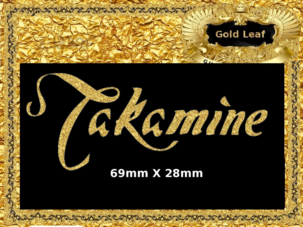 Takamine Guitar Decal Copy #58g