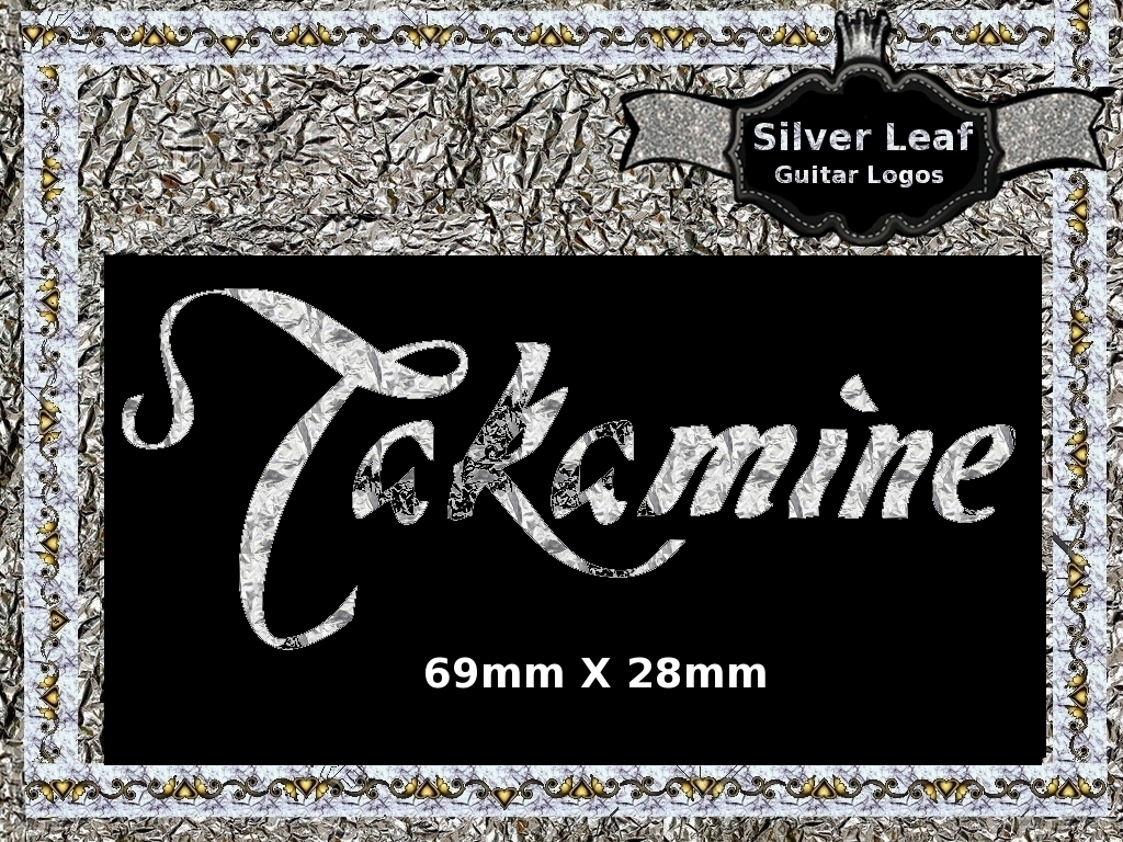Takamine Guitar Decal Copy #58s