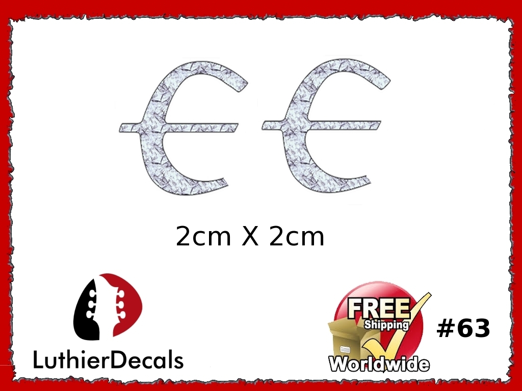 Epiphone E Guitar Decal #63