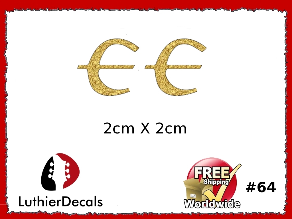 Epiphone E Guitar Decal #64