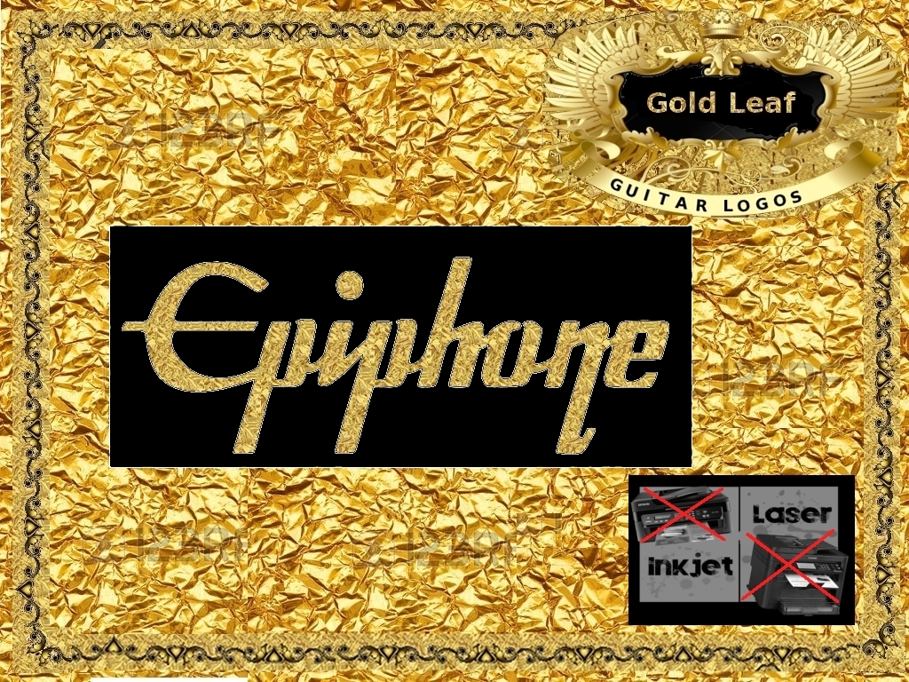 Epiphone Guitar Decal 6g