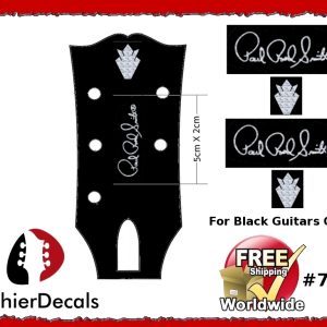 Paul Smith Reed Guitar Decal 79ws
