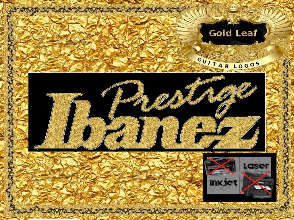 Ibanez Prestige Guitar Decal 7g Copy