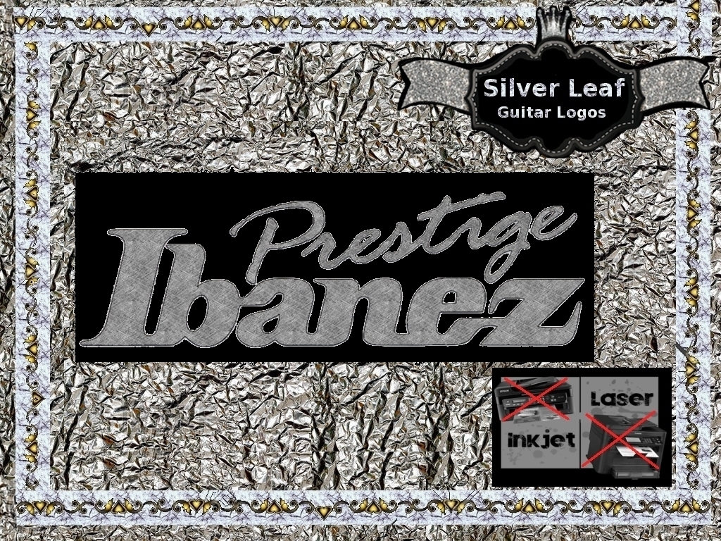 Ibanez Prestige Guitar Decal 7s