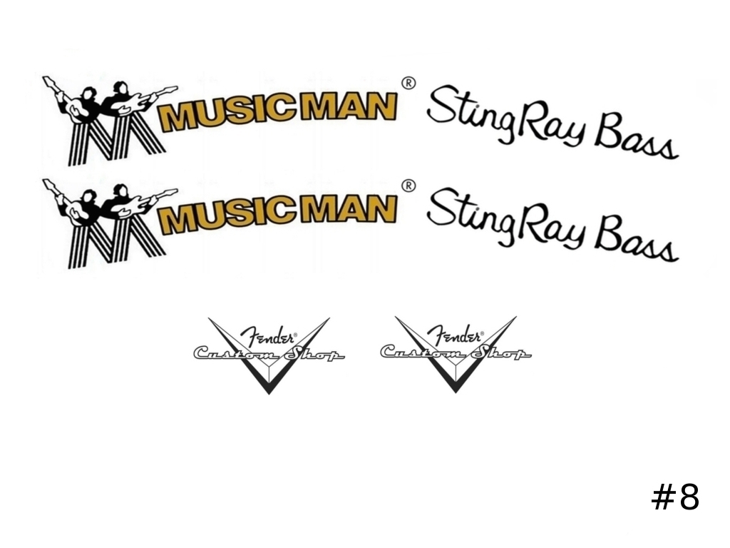 Musicman Guitar Decal #8