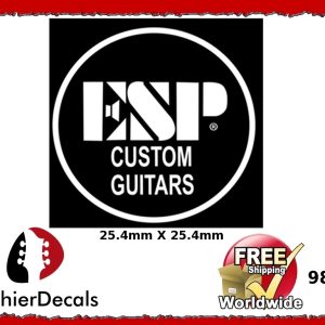 ESP Custom Guitars Decal #98wb