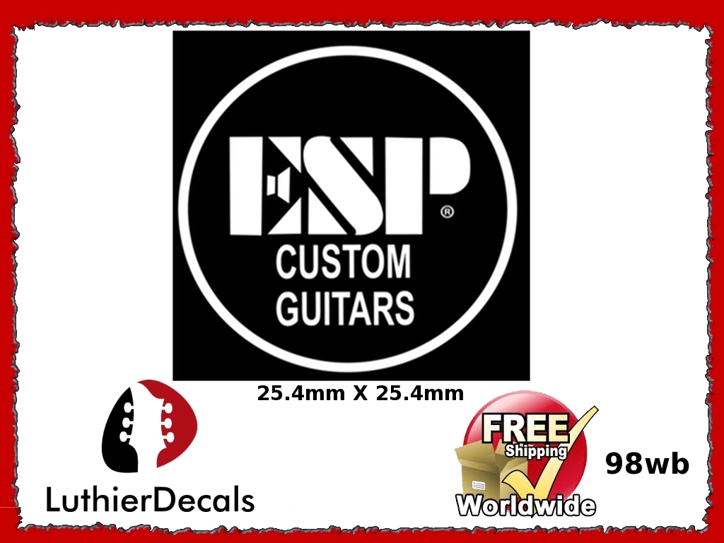 ESP Custom Guitars Decal #98wb