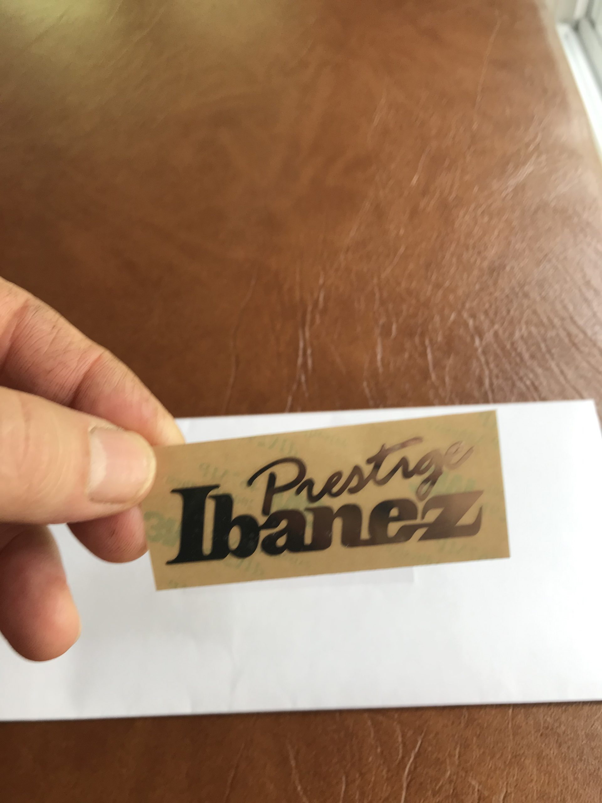 Ibanez Prestige Guitar Decal M10