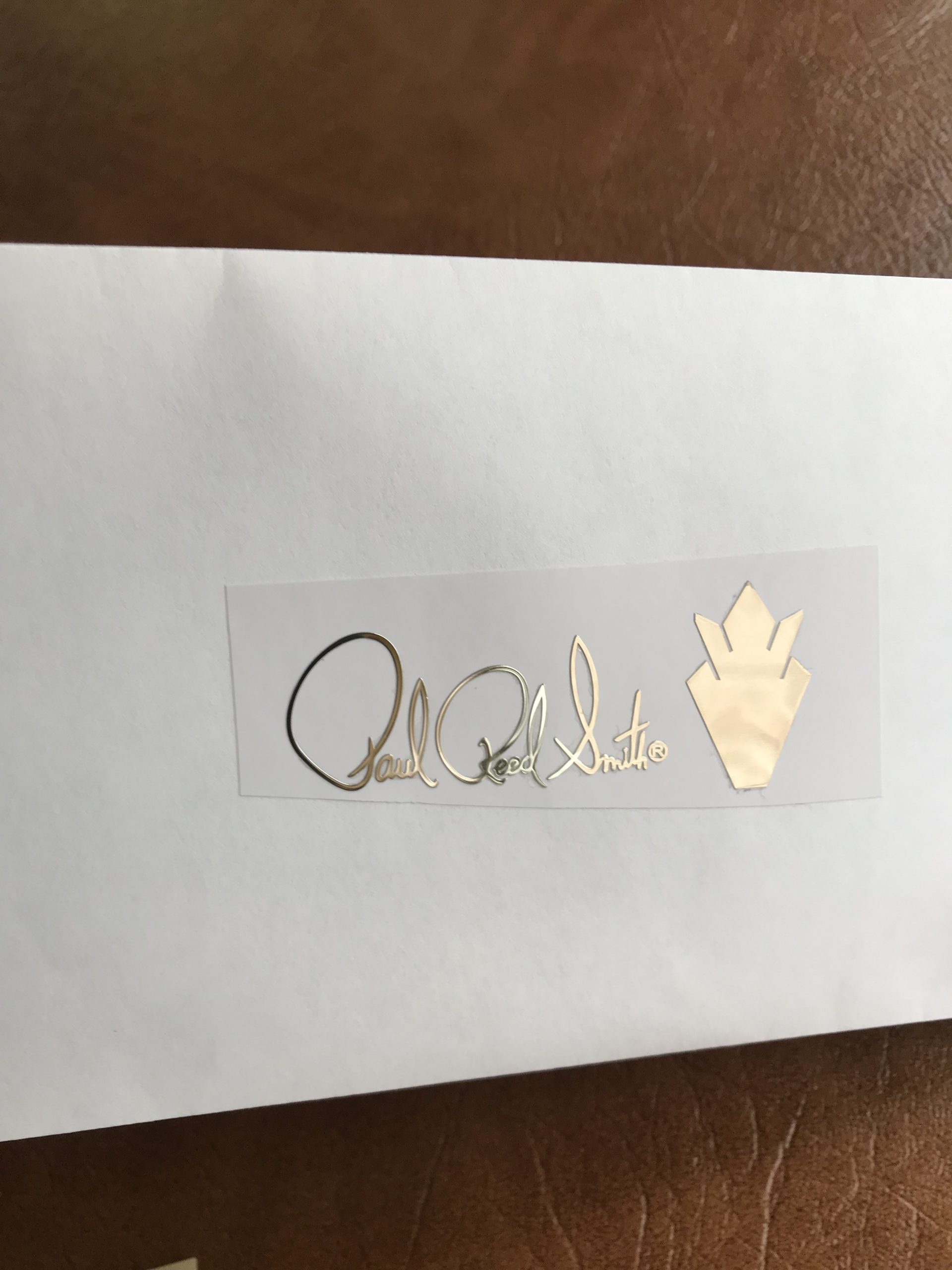 Gibson Guitar Decal Paul Reed Smith M11b