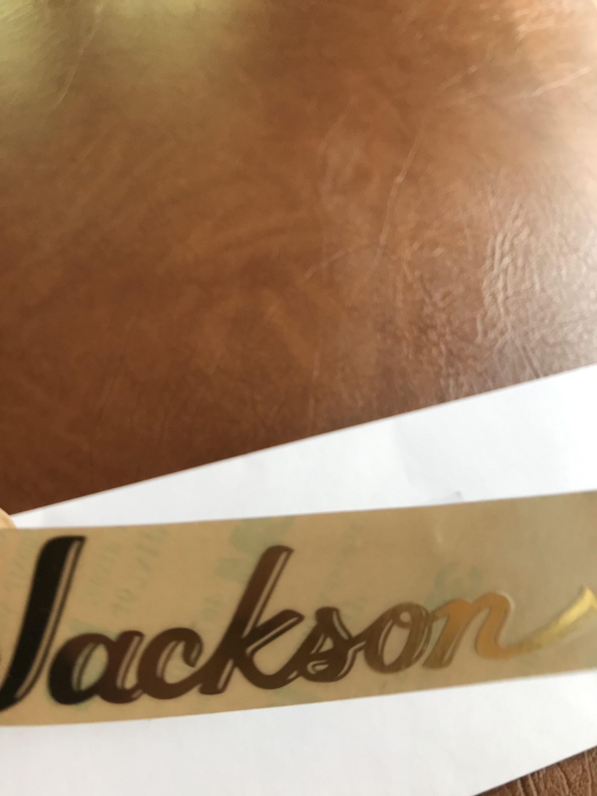 Jackson Guitar Decal M20b
