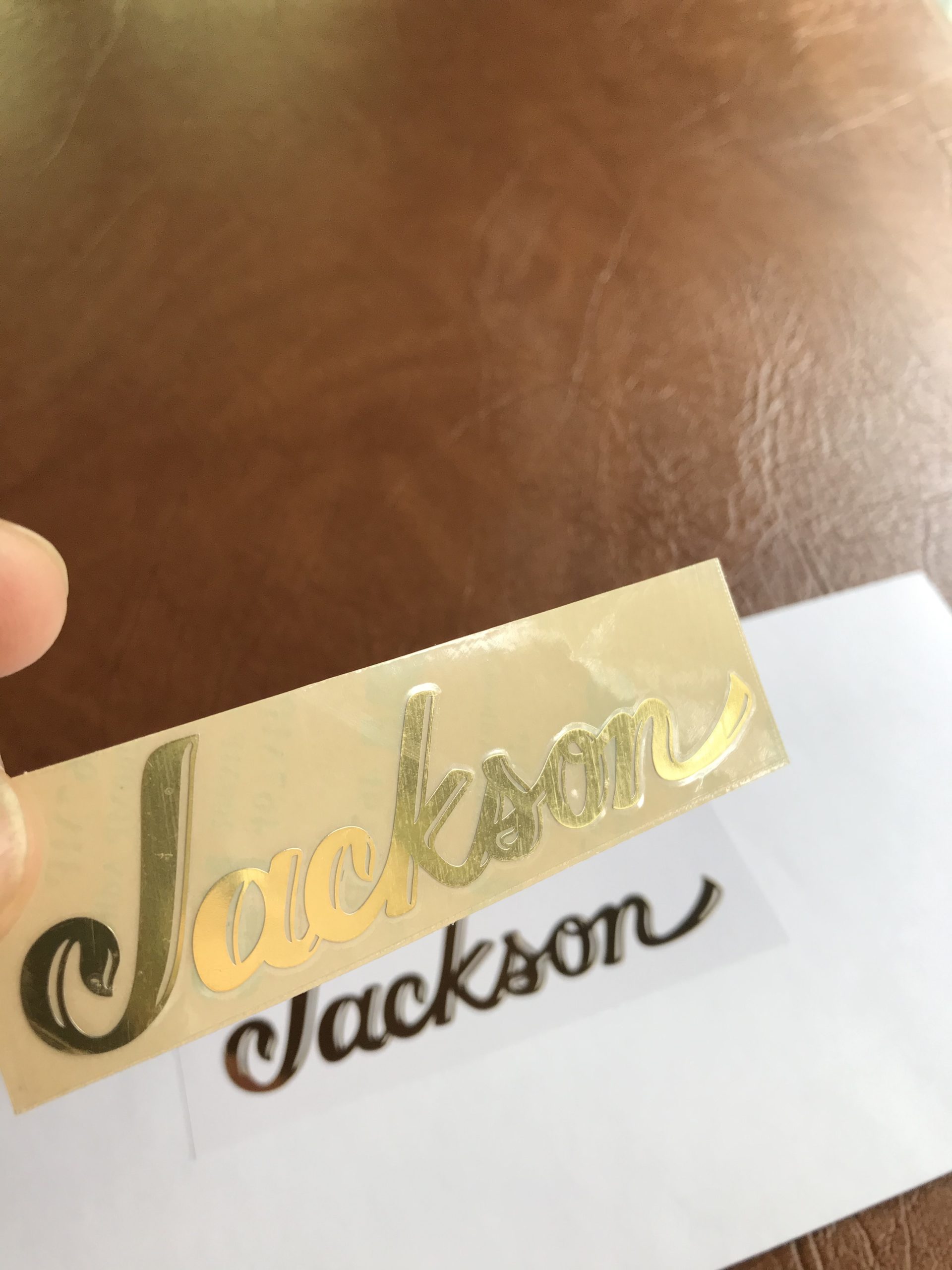 Jackson Guitar Decal M20