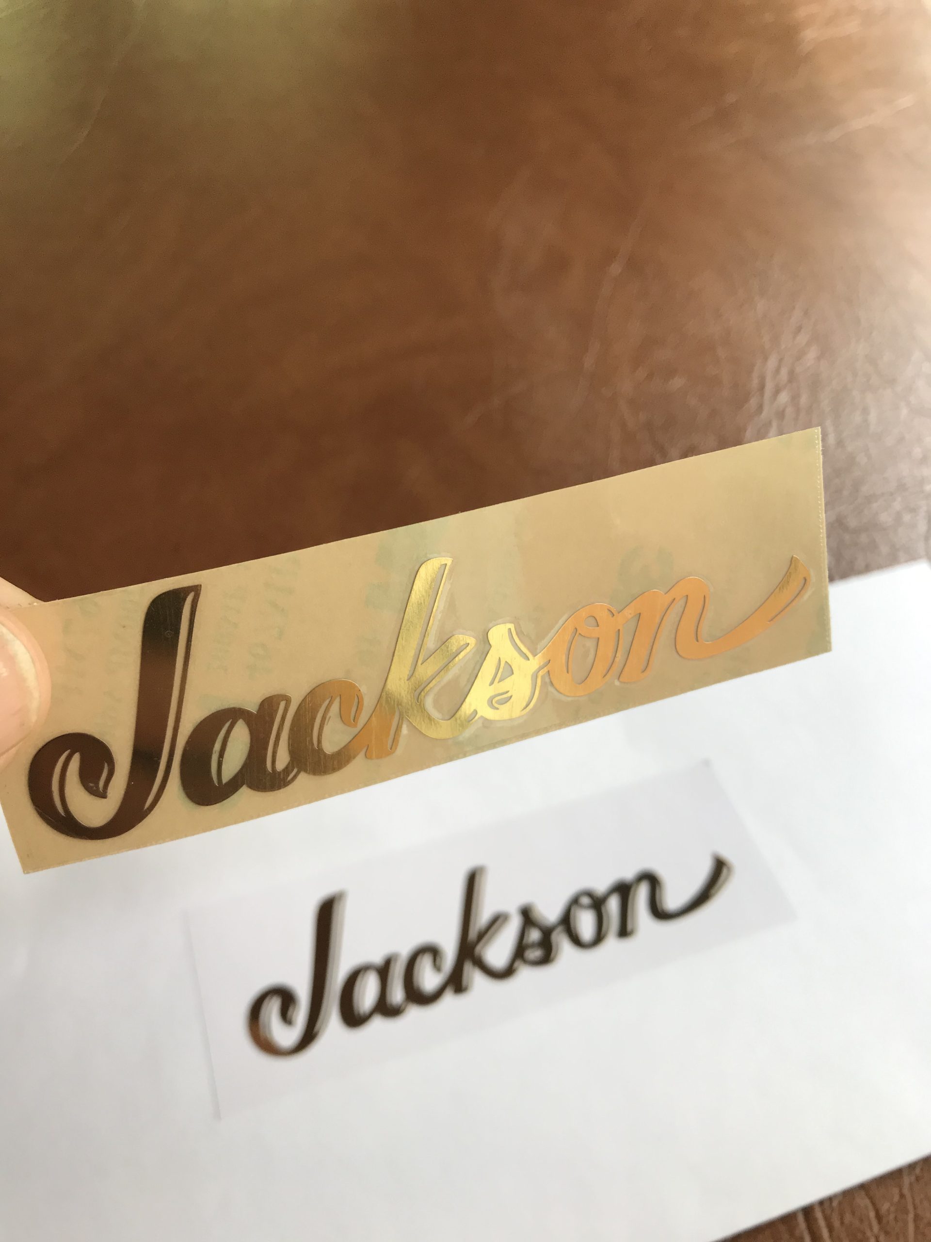 Jackson Guitar Decal M20b