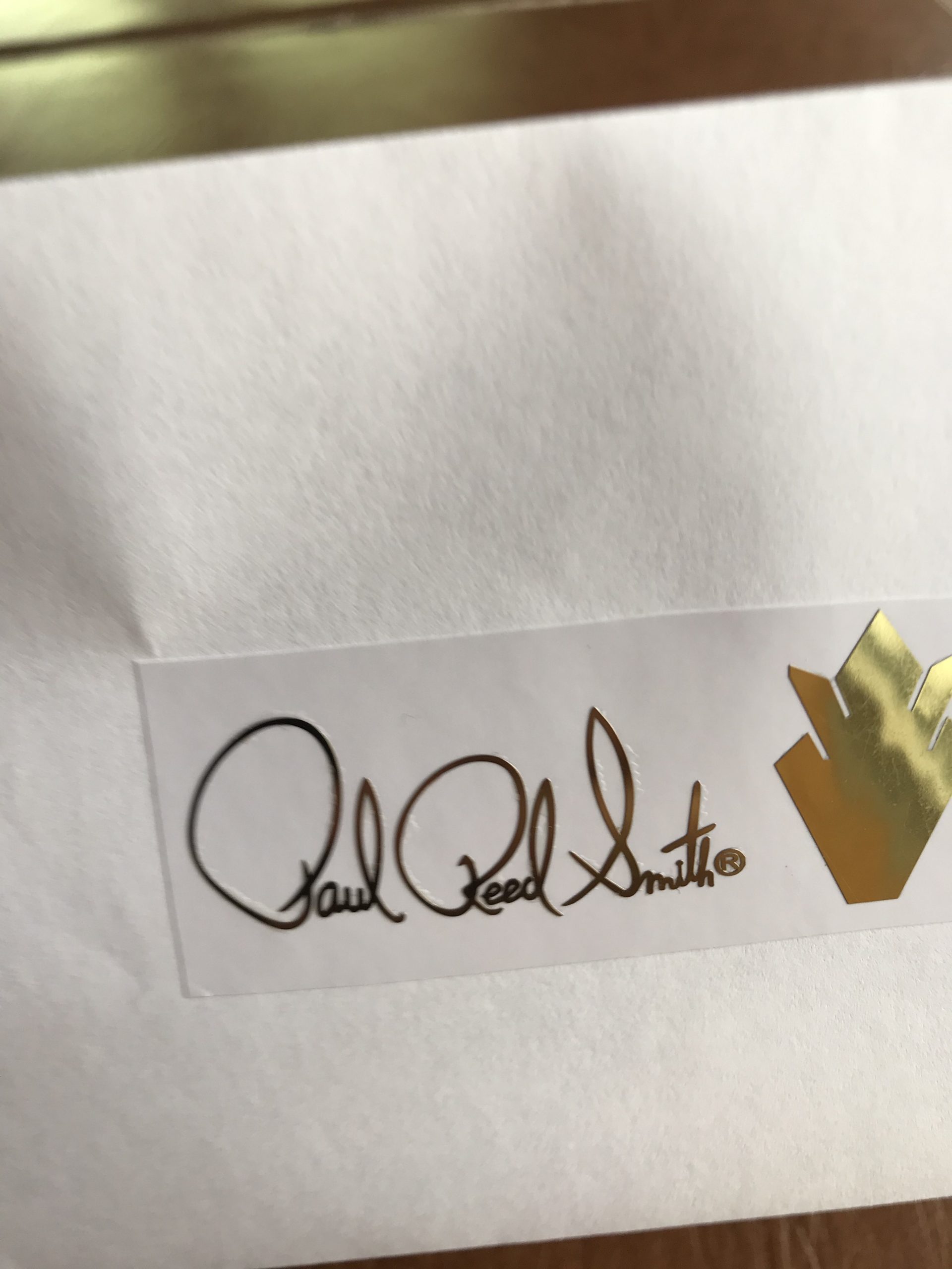Gibson Guitar Decal Paul Reed Smith M28