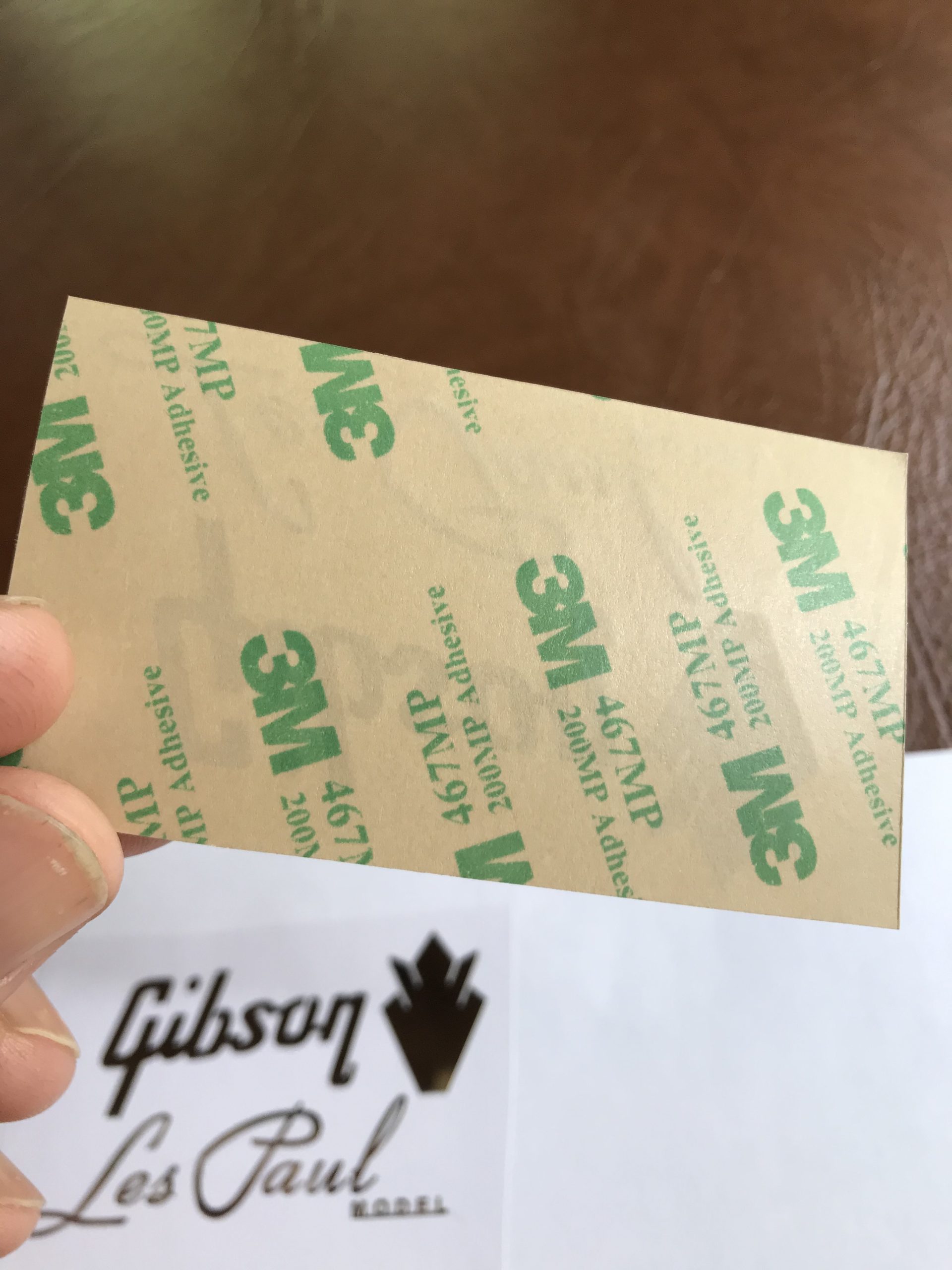 Gibson Guitar Decal Headstock Les Paul Model M33b
