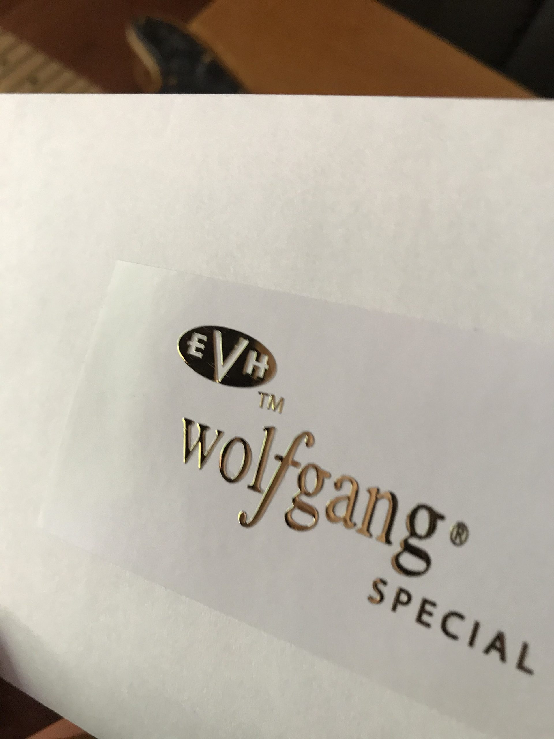 Charvel EVH Guitar Decal 3D Laser Metal M45b