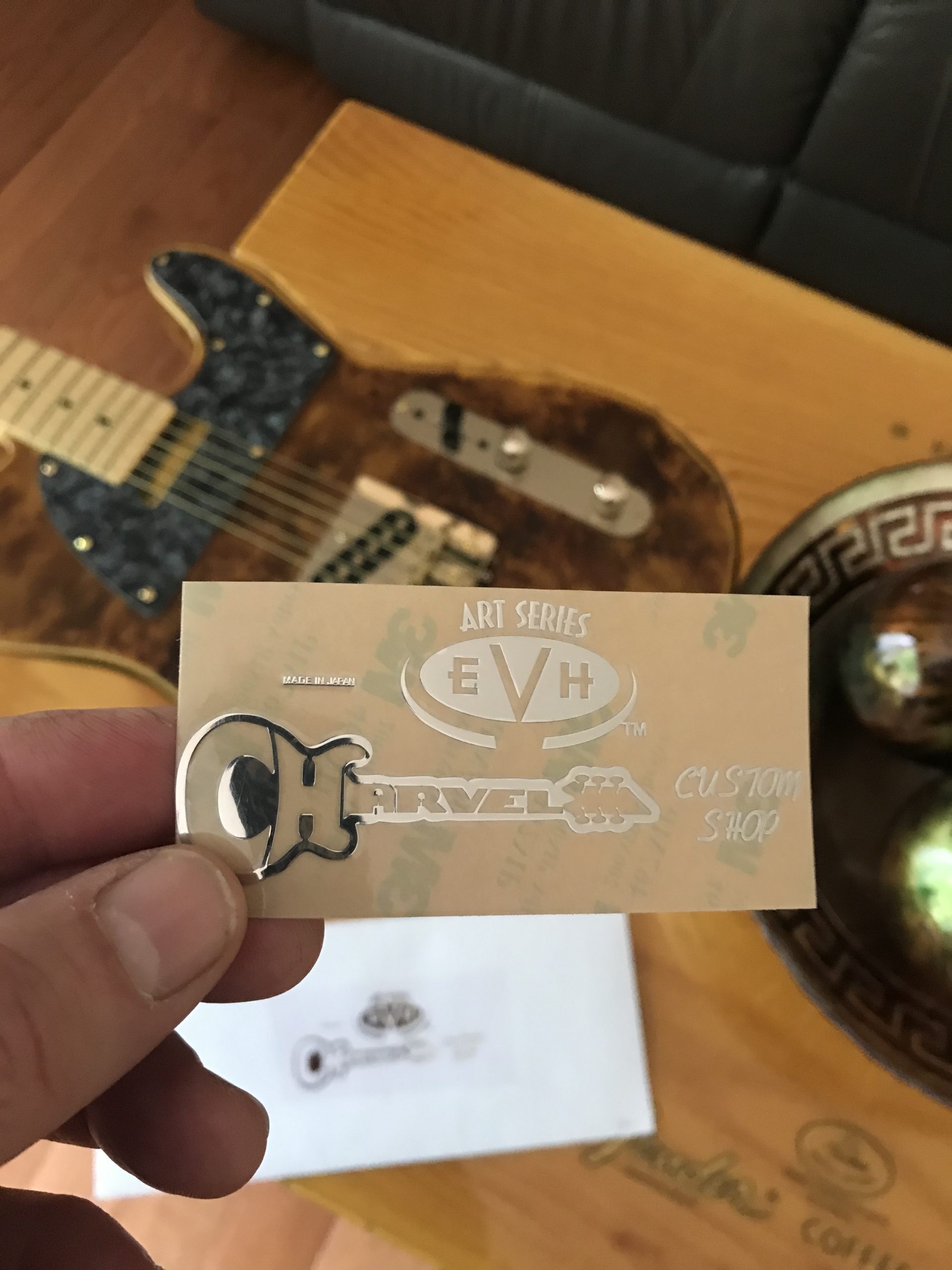 Charvel EVH Guitar Decal M47