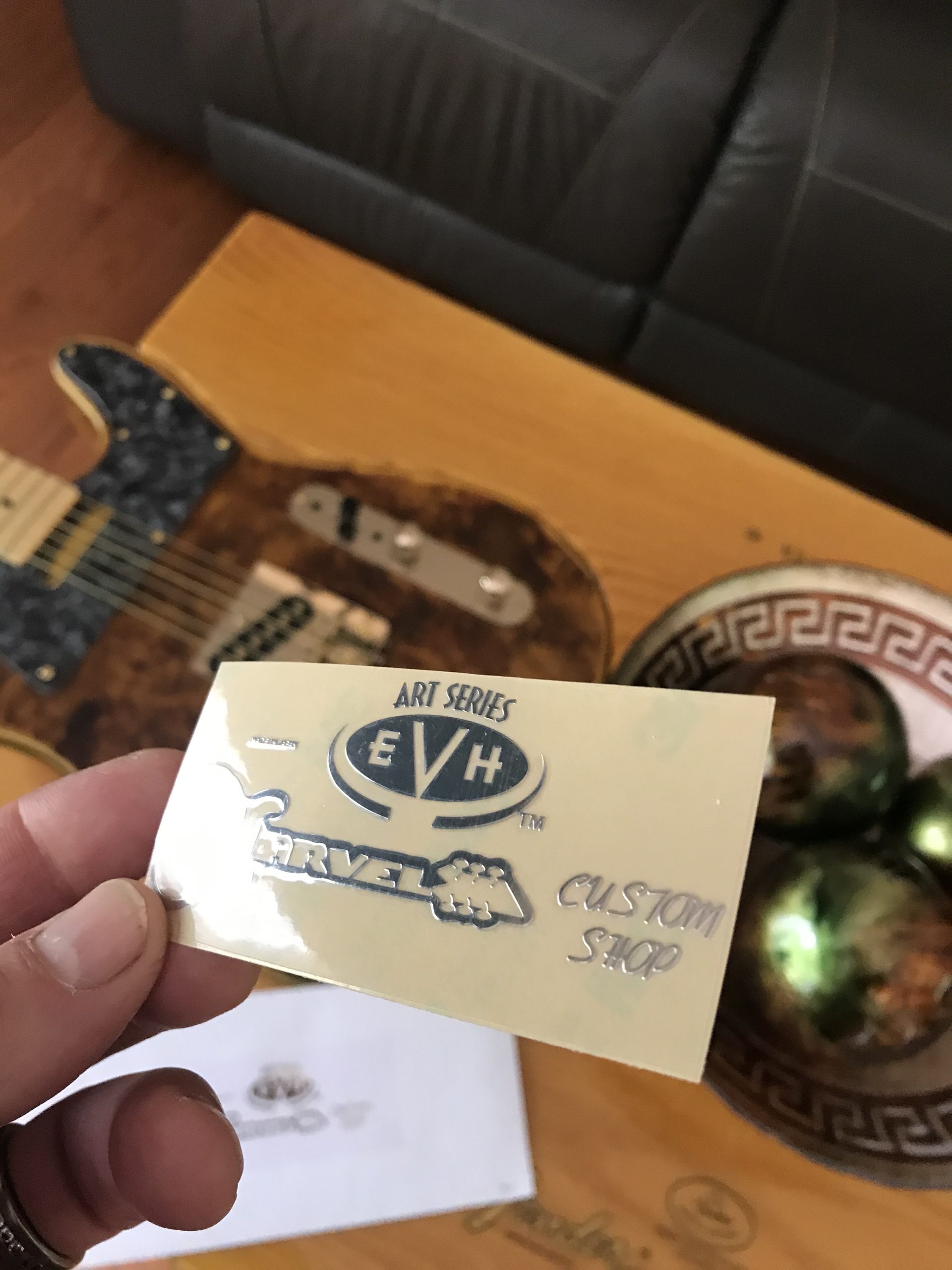 Charvel EVH Guitar Decal M47