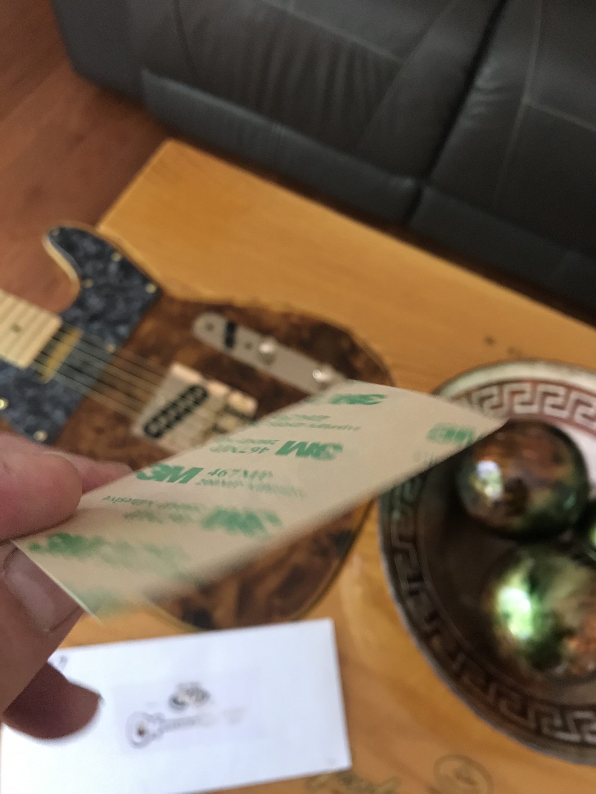 Charvel Guitar Decal 3D laser Cut metal M48