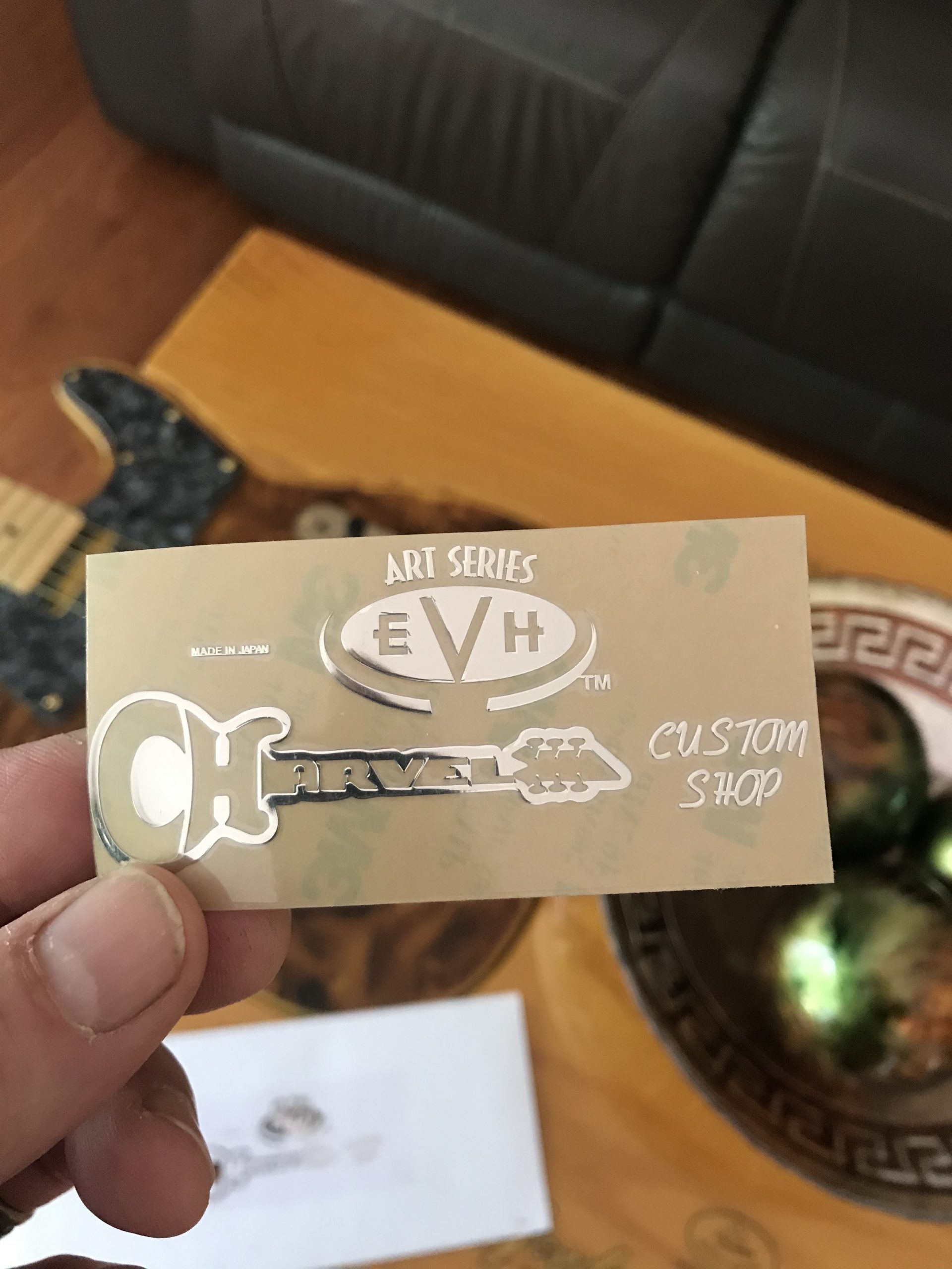 Charvel EVH Guitar Decal M47