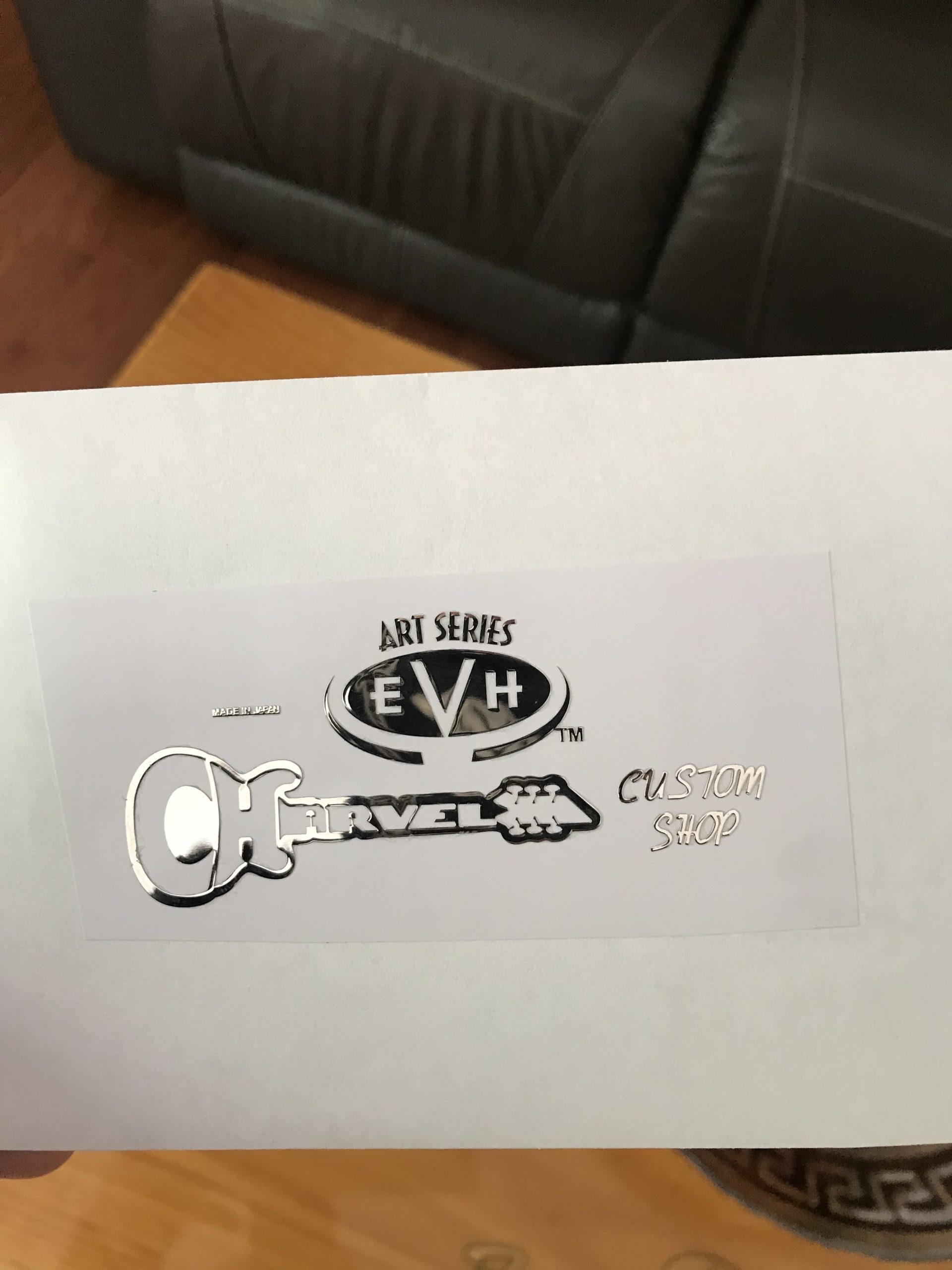 Charvel EVH Guitar Decal M47