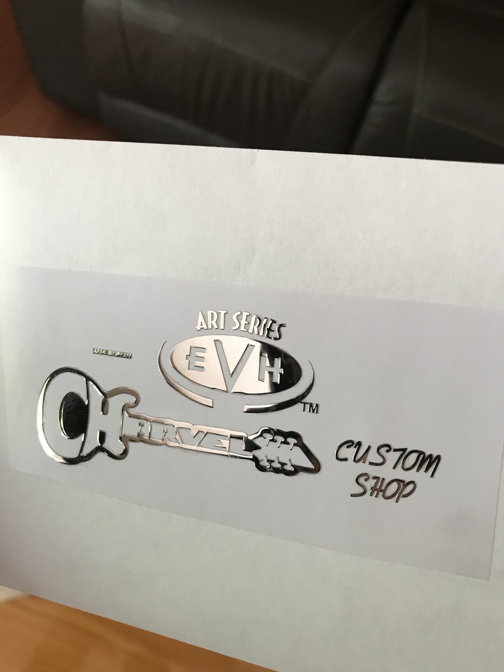 Charvel EVH Guitar Decal M47