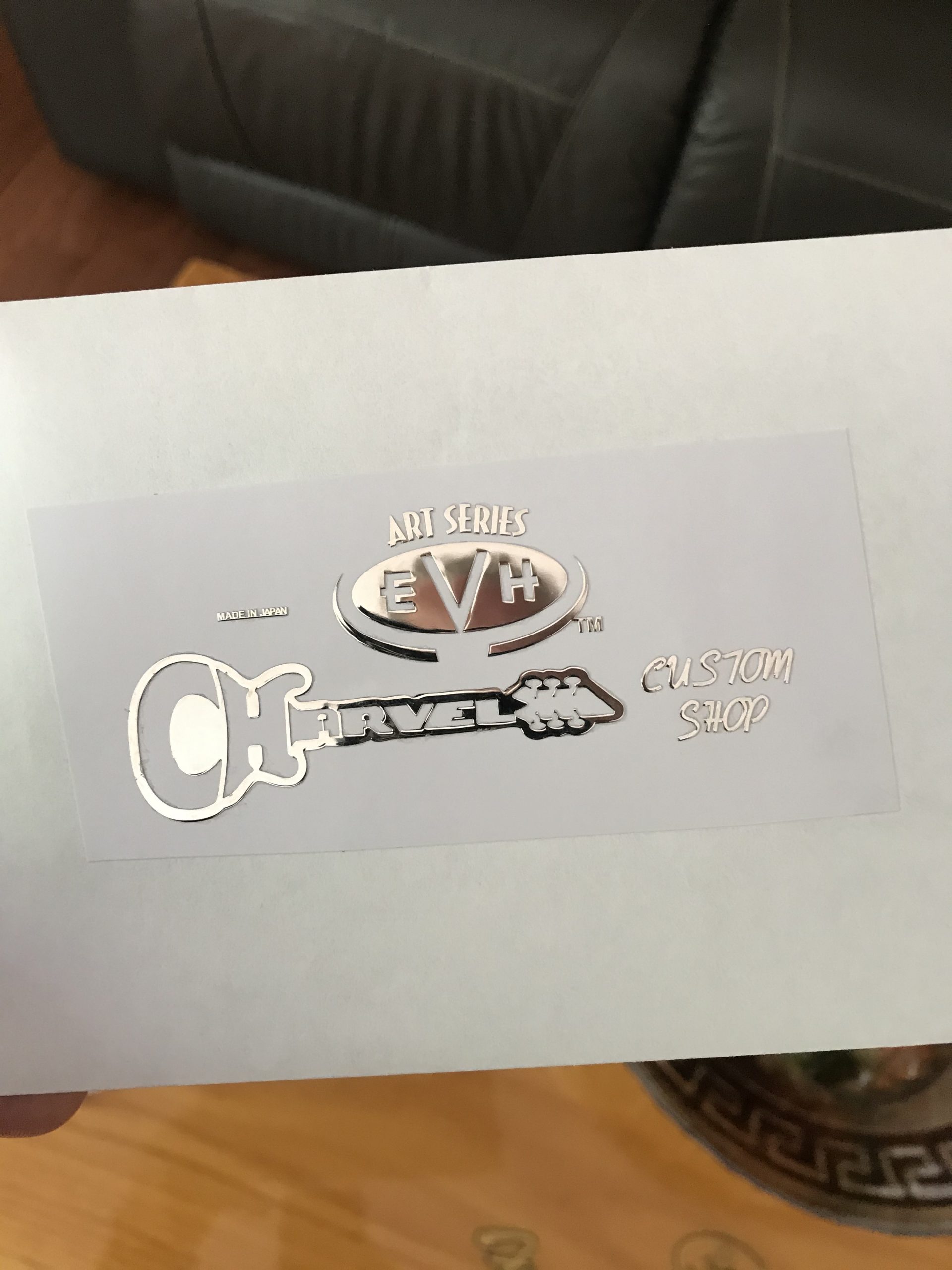 Charvel EVH Guitar Decal M47