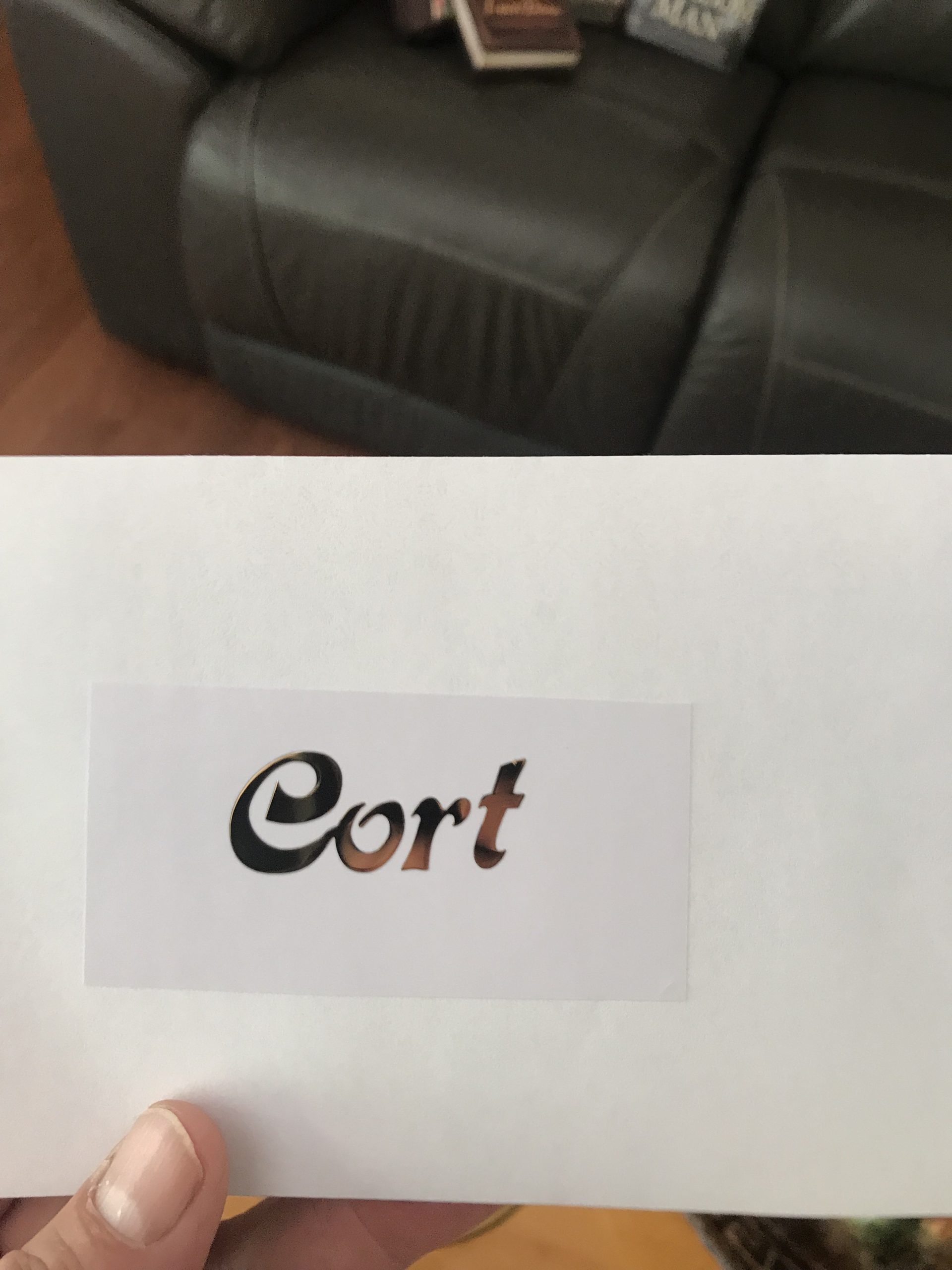 Cort Guitar Decal M71b