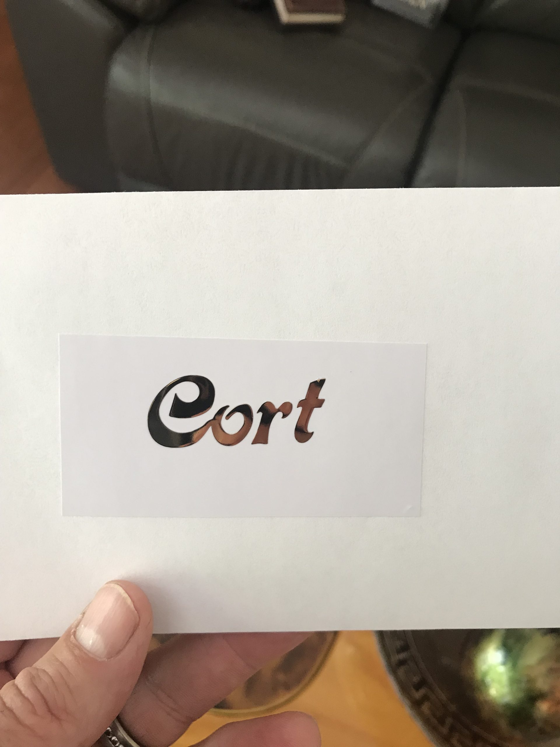 Cort Guitar Decal M71b