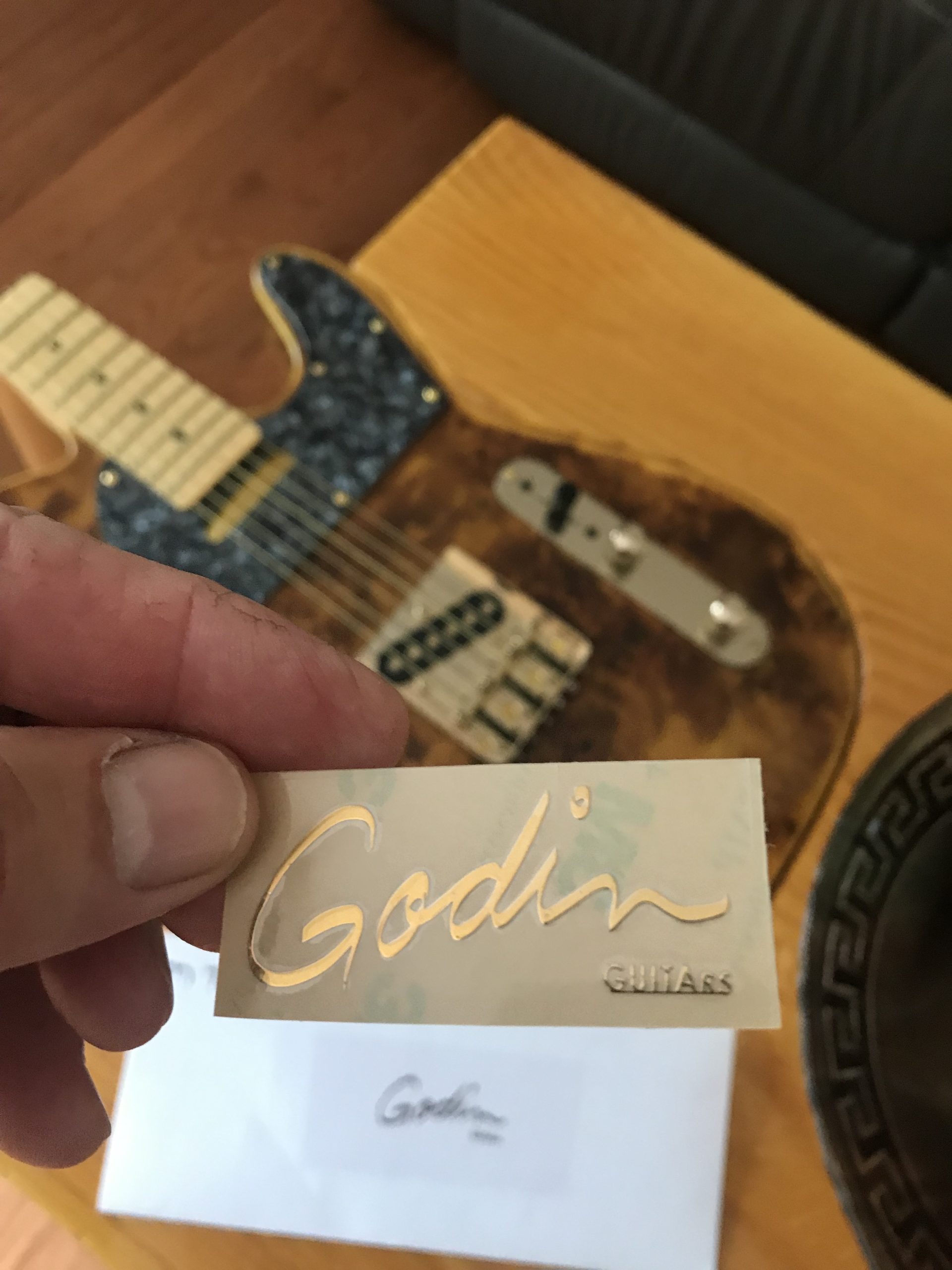 Godin Guitar Decal M72