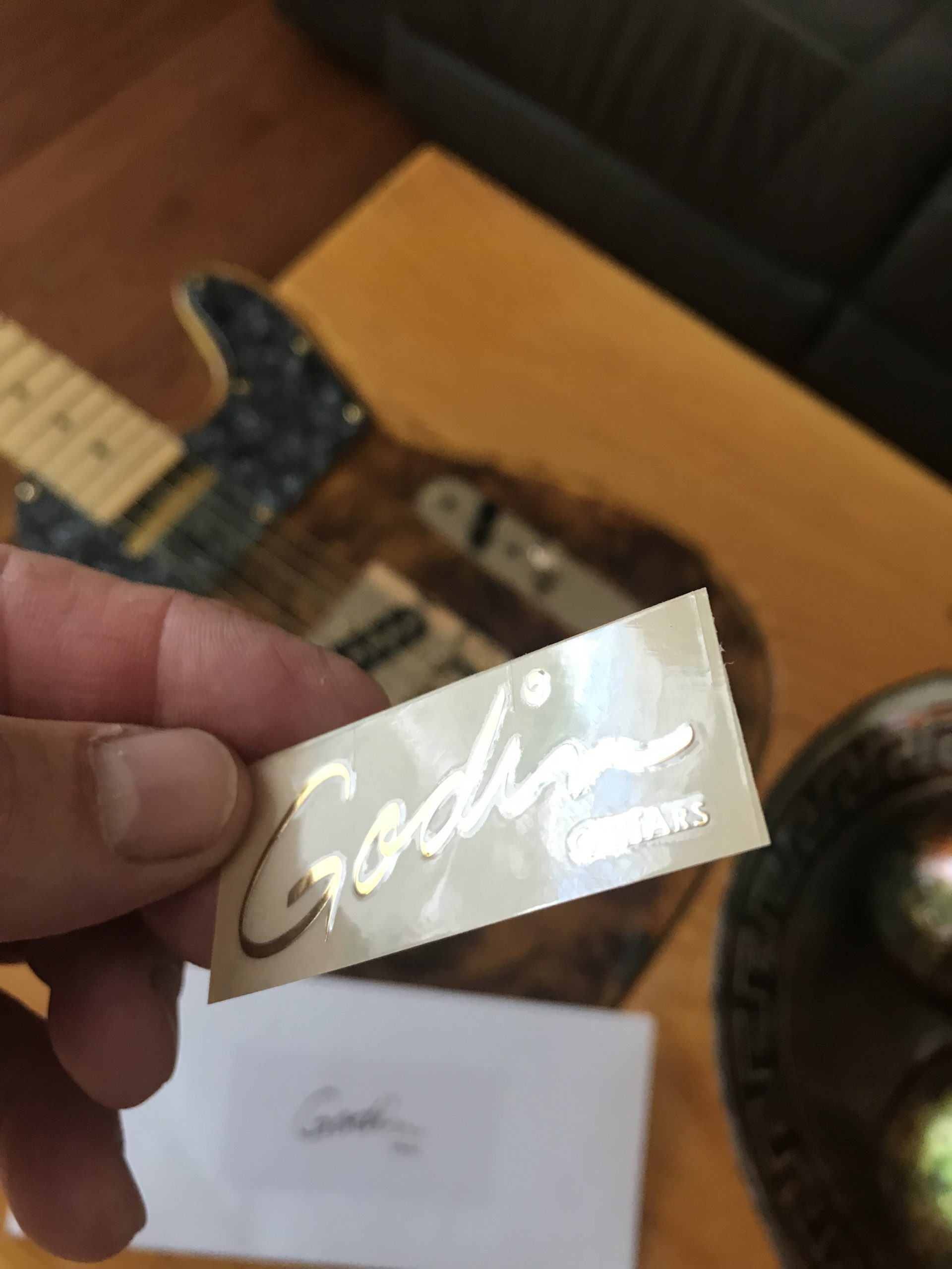Godin Guitar Decal M72