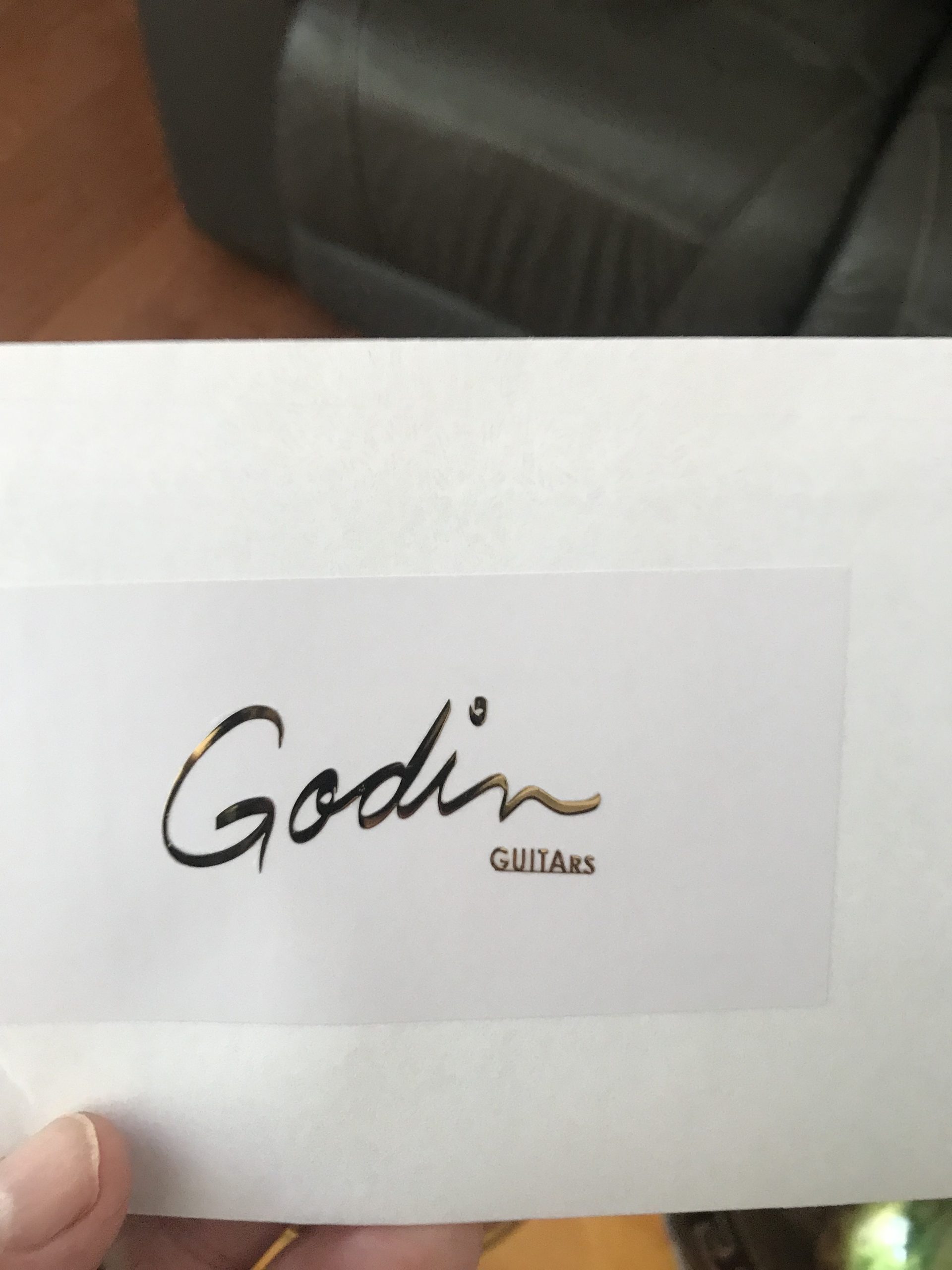 Godin Guitar Decal M72