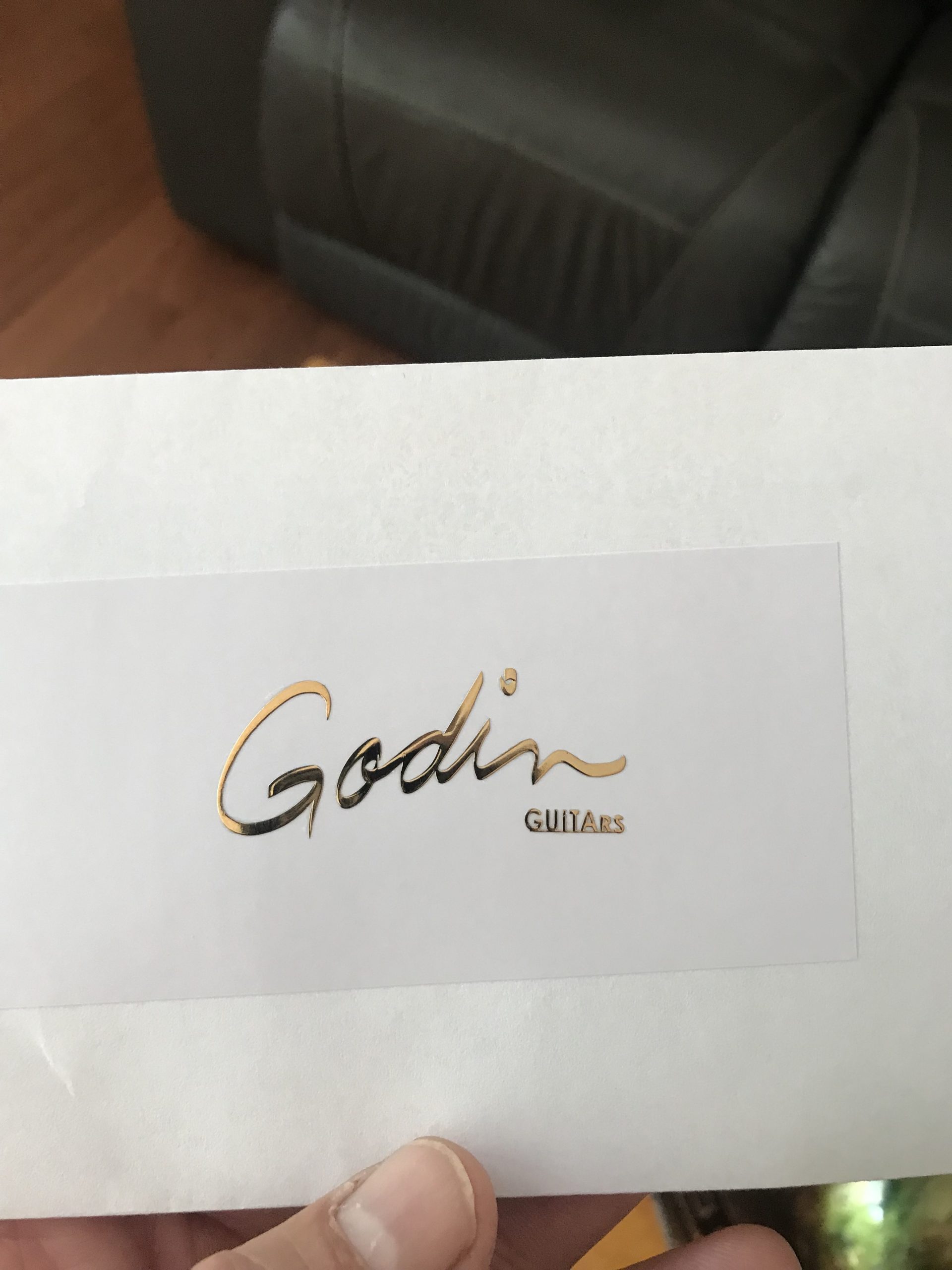 Godin Guitar Decal M72