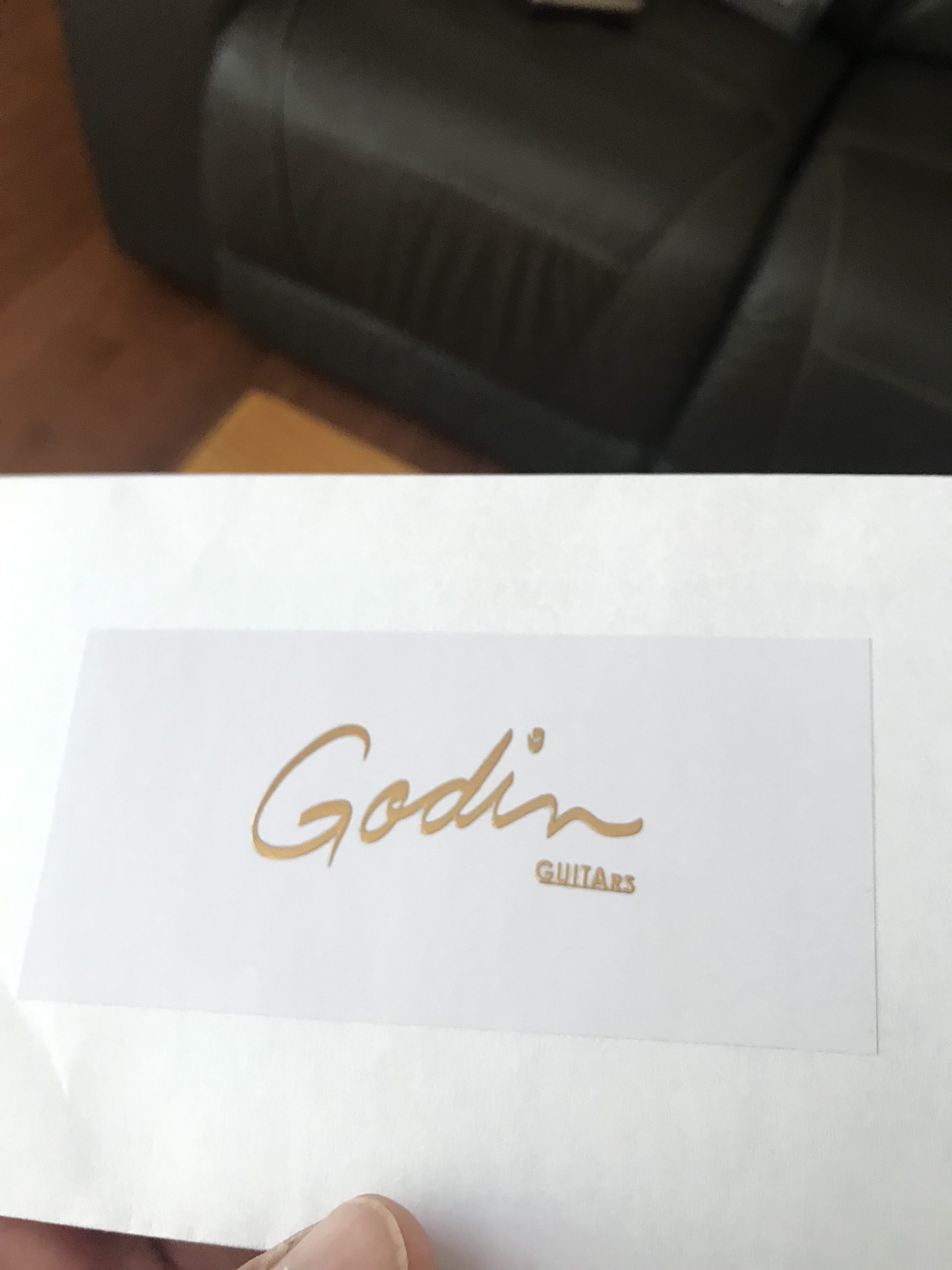 Godin Guitar Decal M72