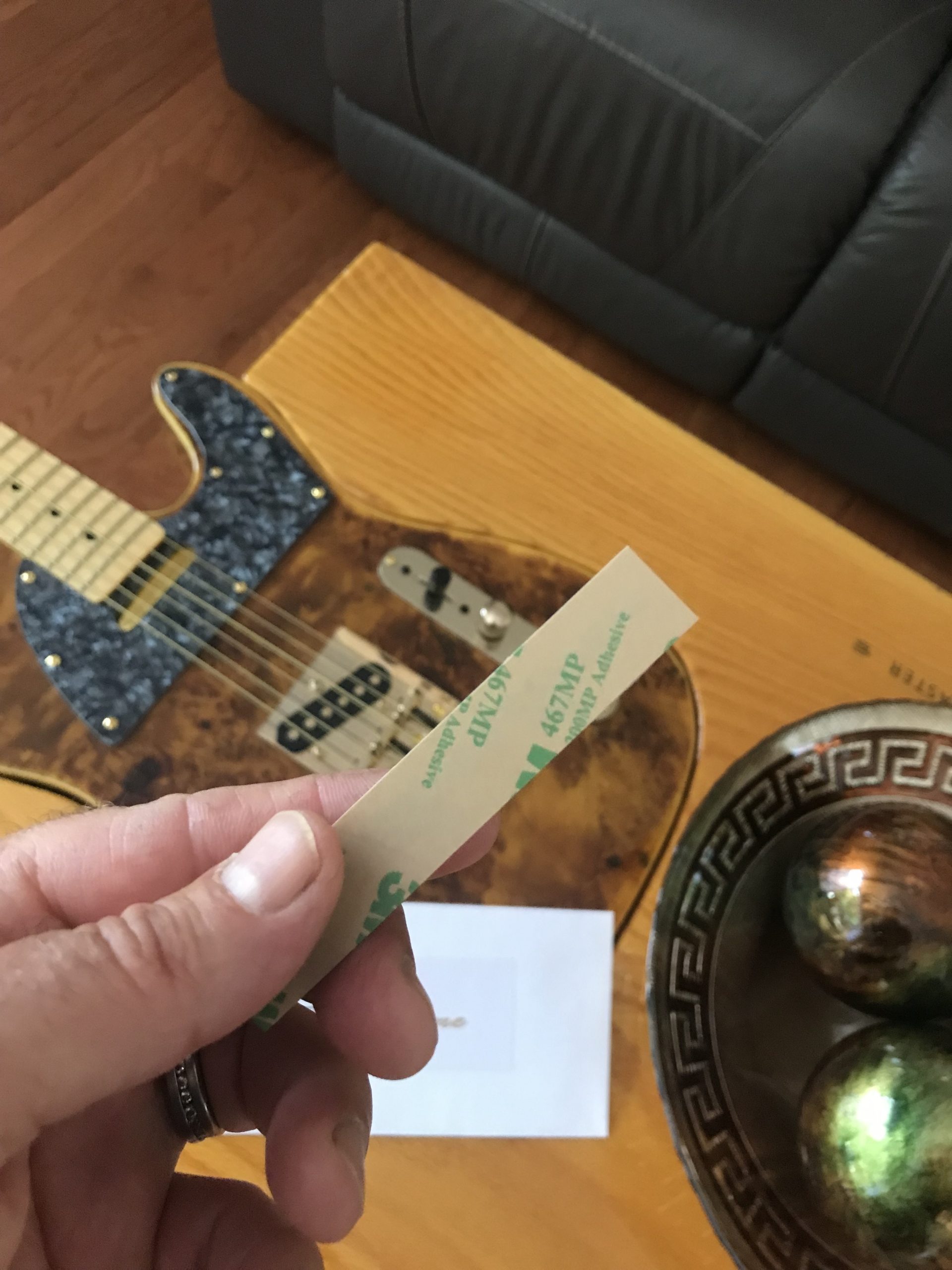 Silvertone Guitar Decal M90