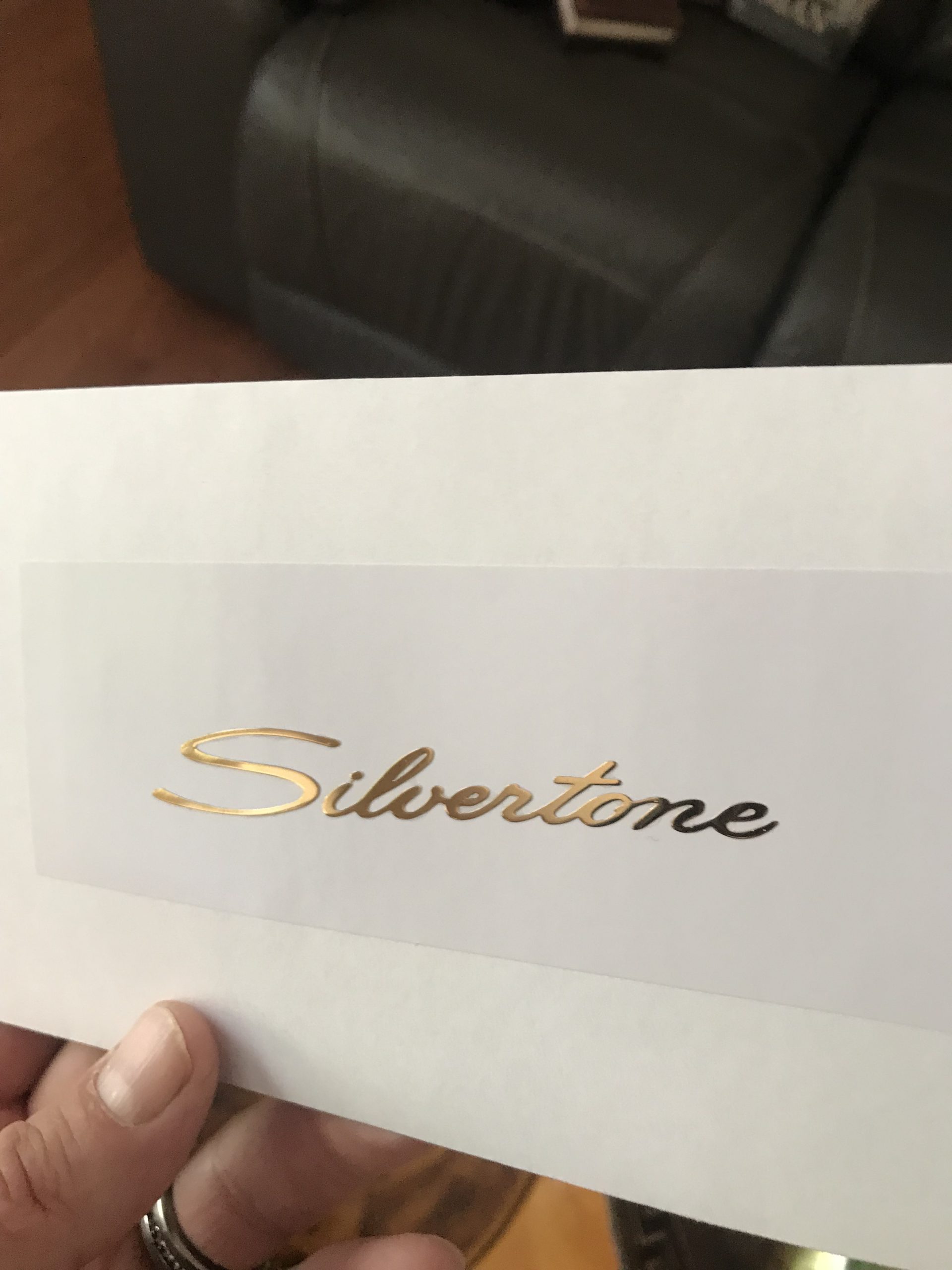 Silvertone Guitar Decal M90