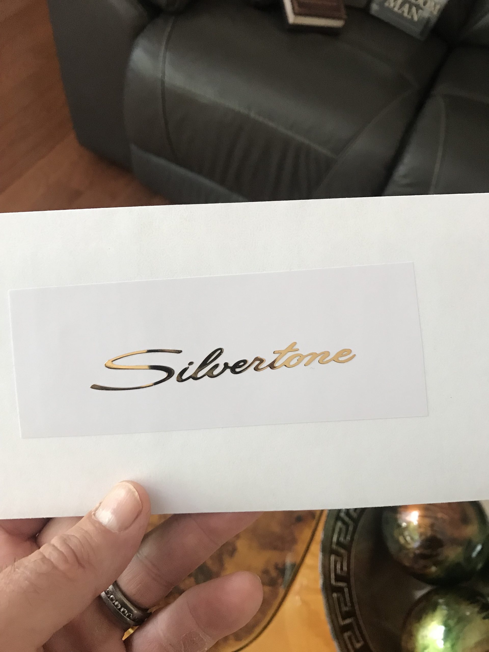 Silvertone Guitar Decal M90