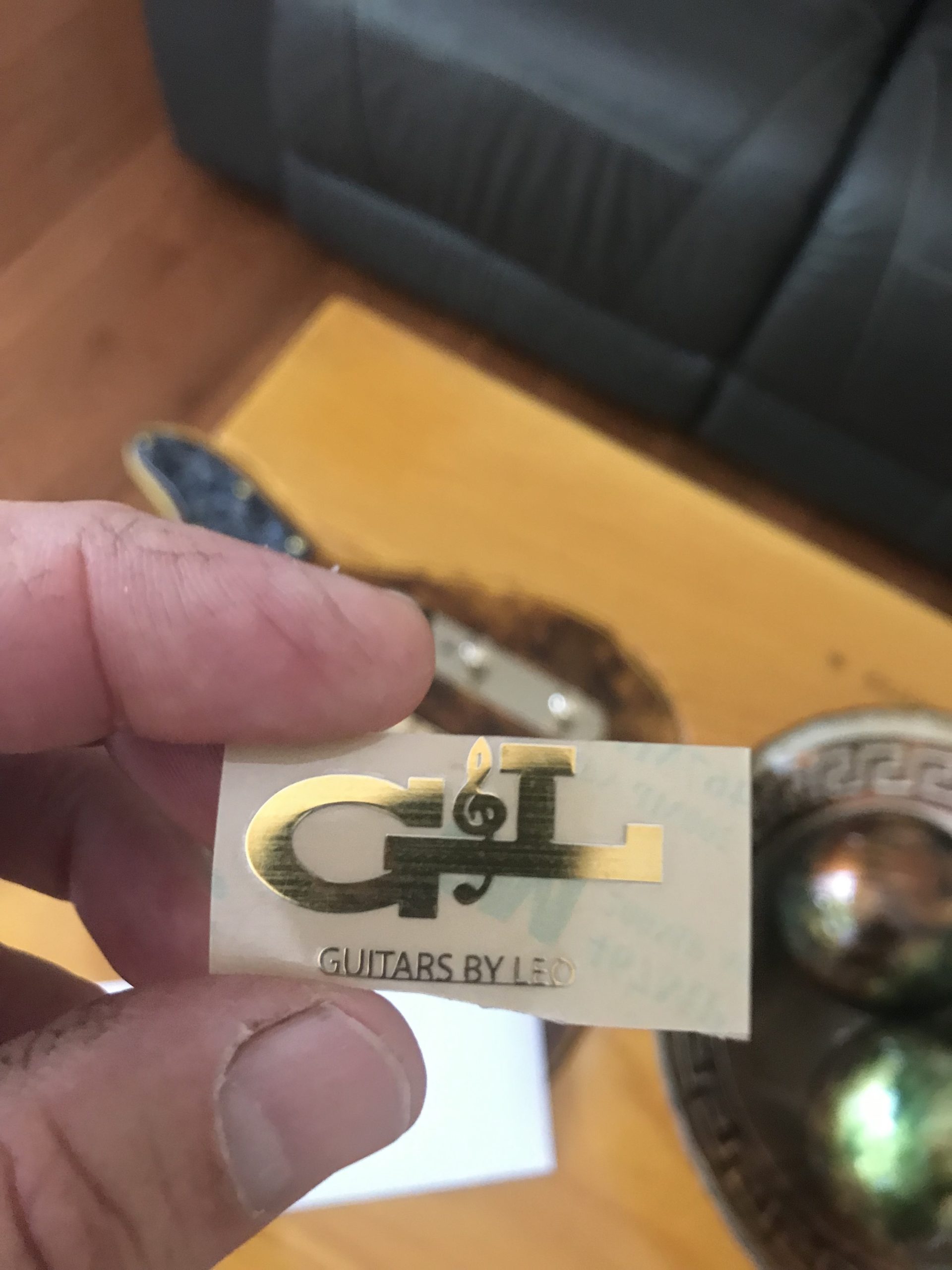G&L Guitar Decal M78b