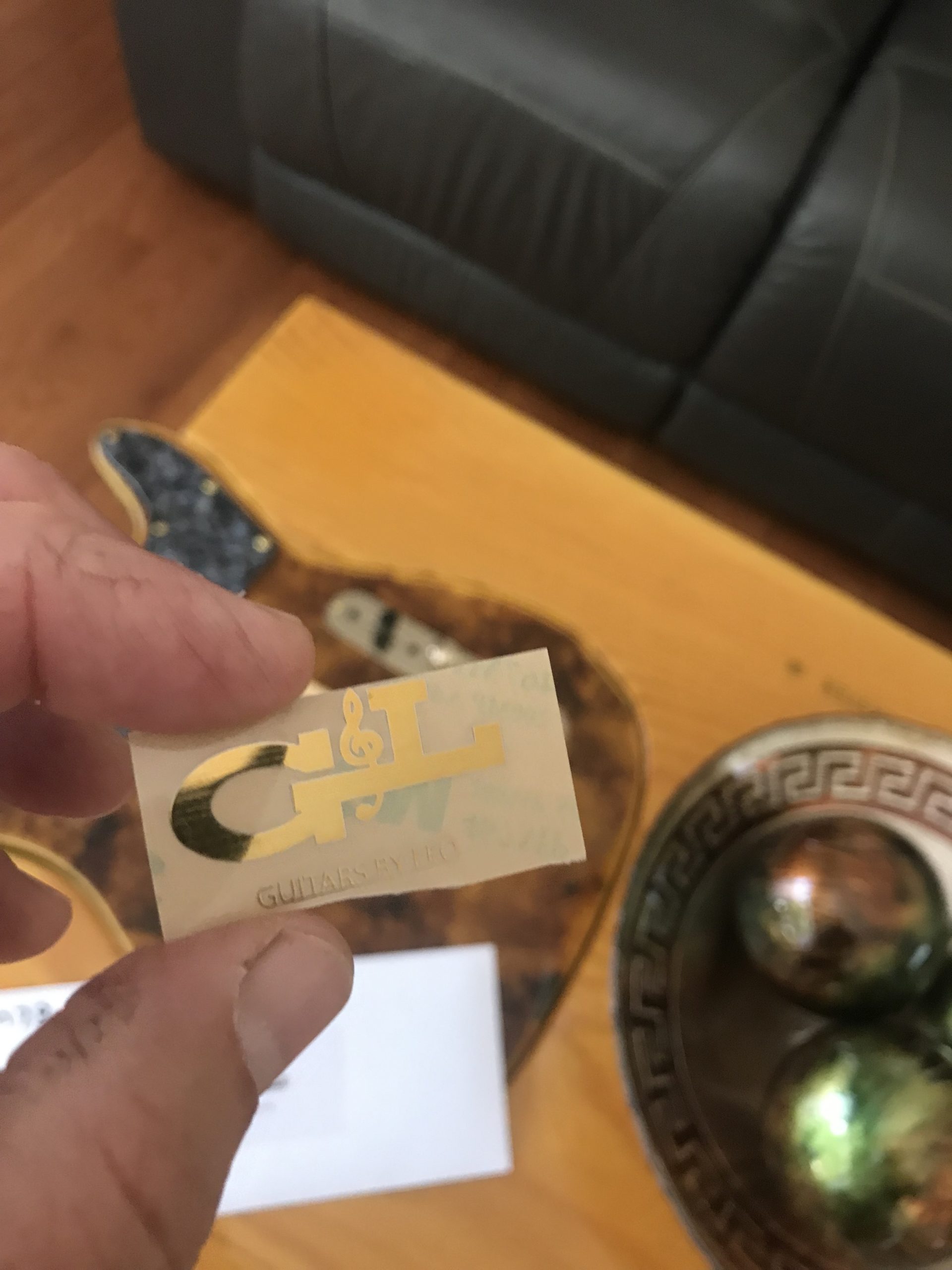 G&L Guitar Decal M78b