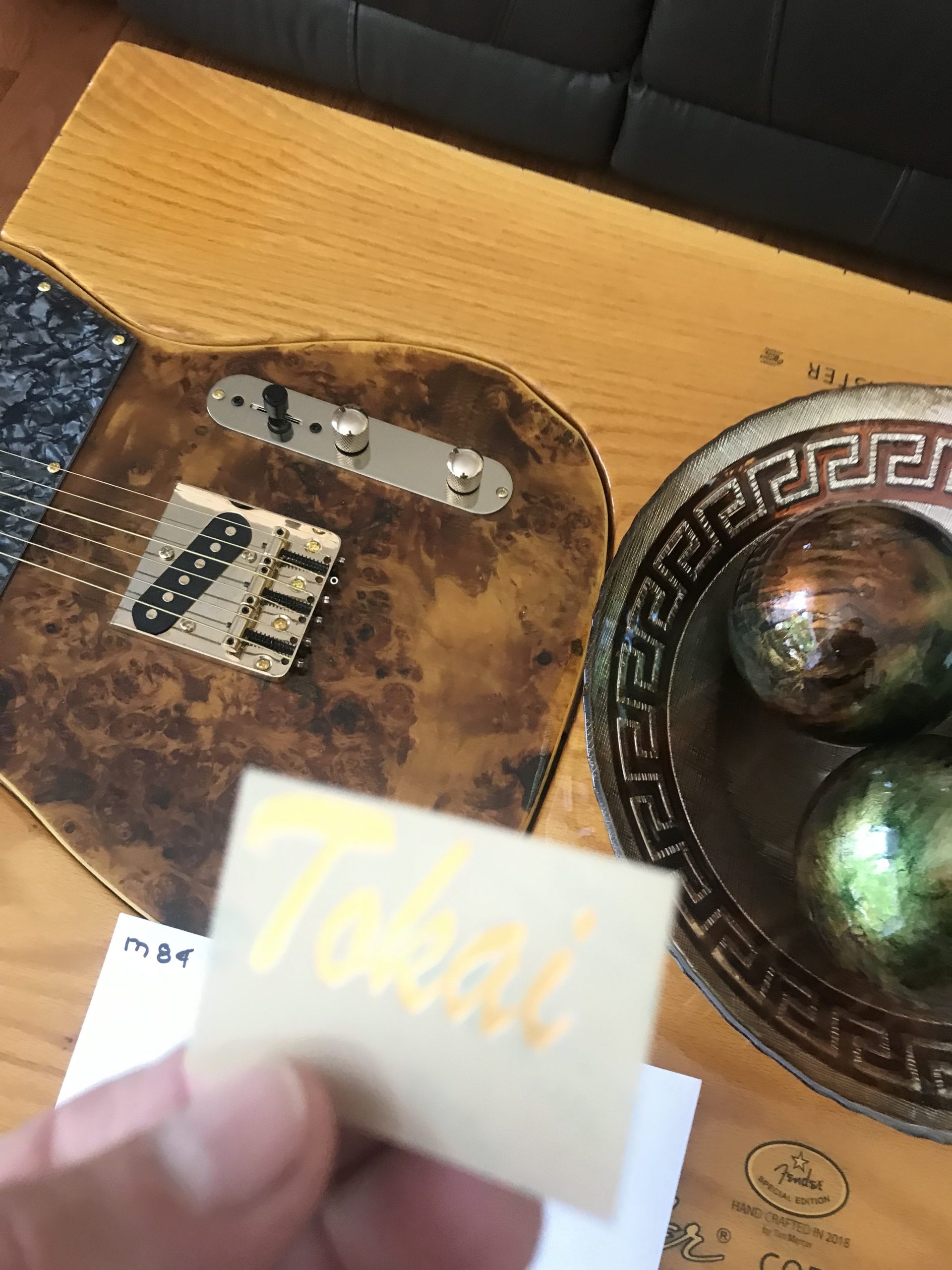Tokai Guitar Decal M84b