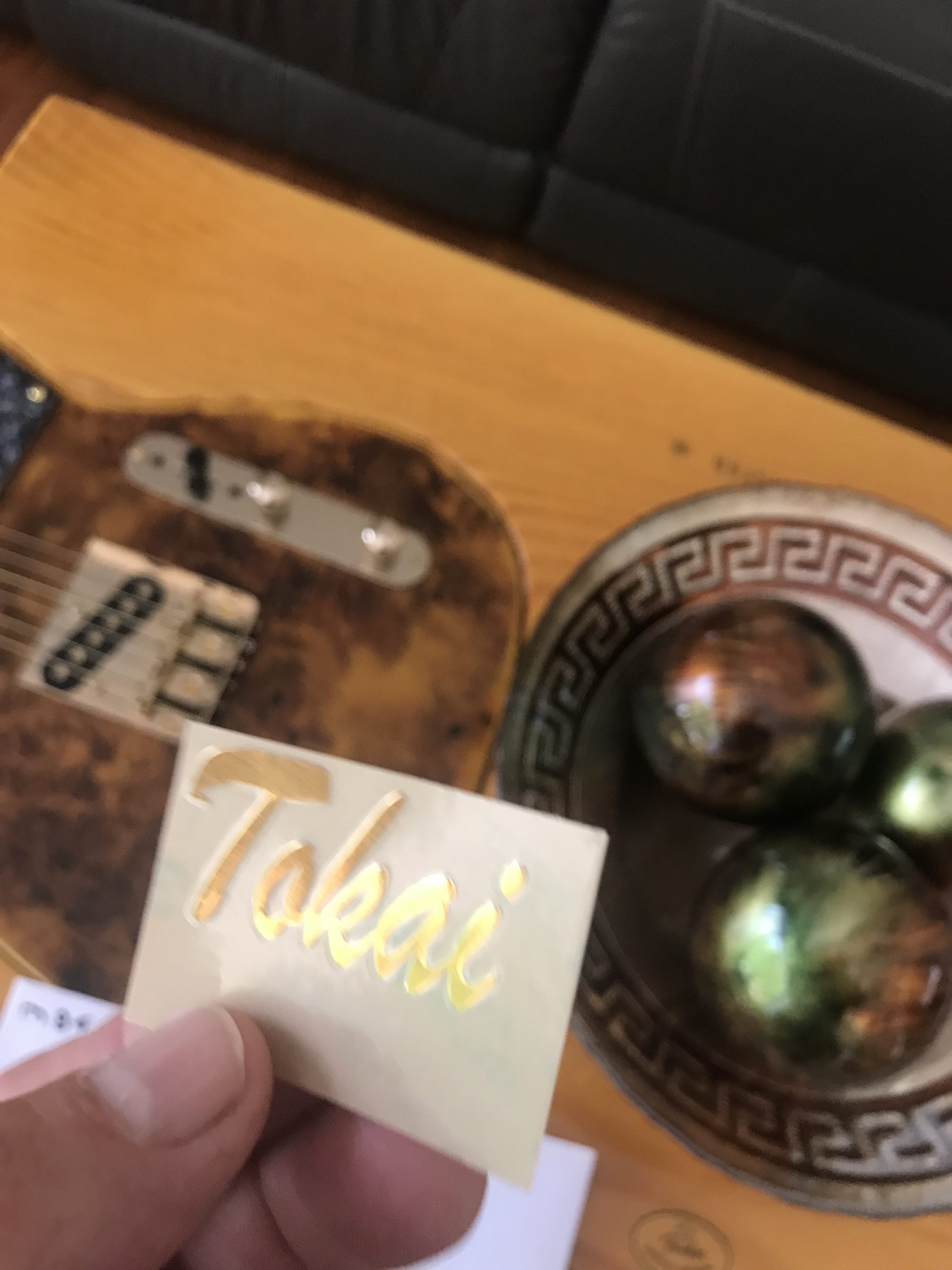 Tokai Guitar Decal M84