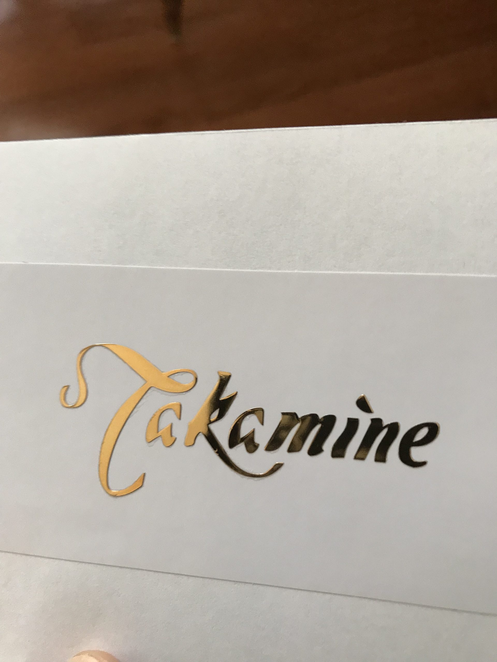Takamine Guitar Decal Metal Laser M88