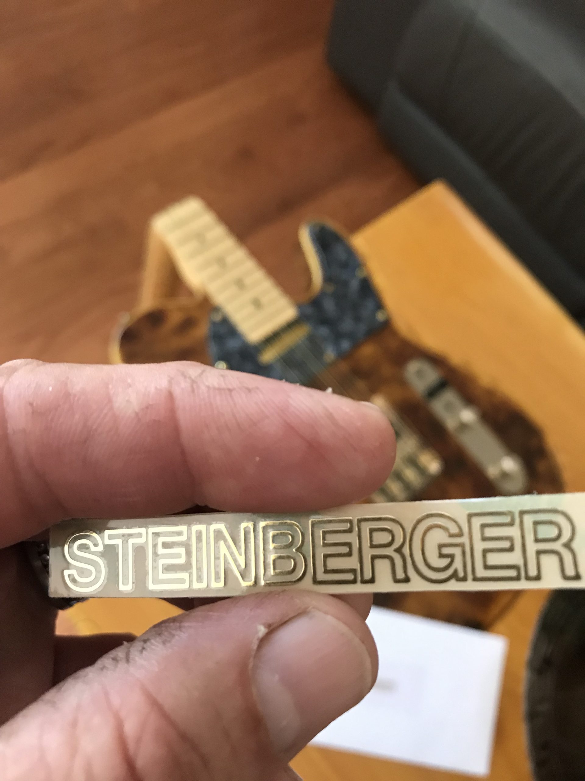 Steinberger guitar decals M83