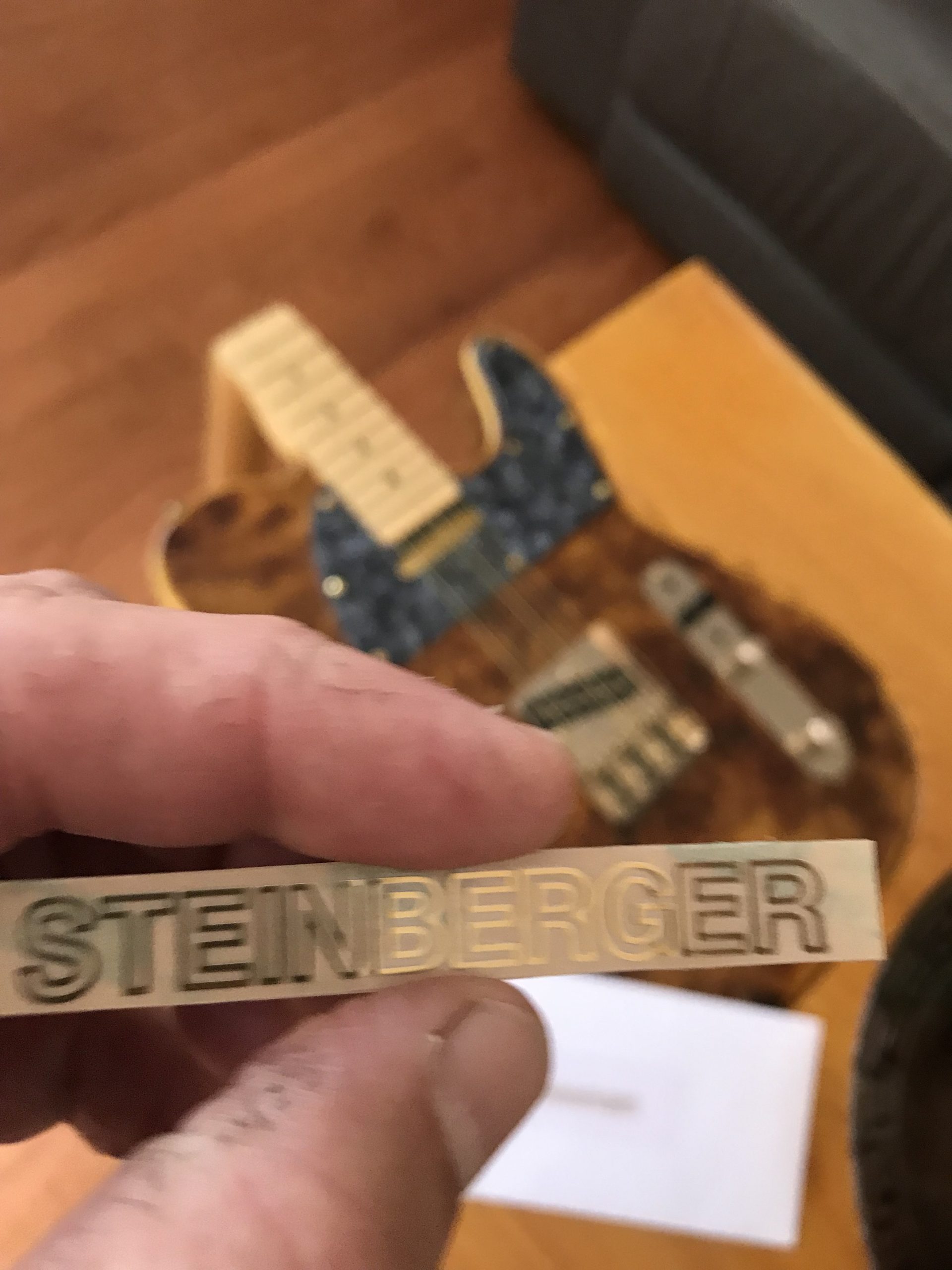 Steinberger guitar decals M83b