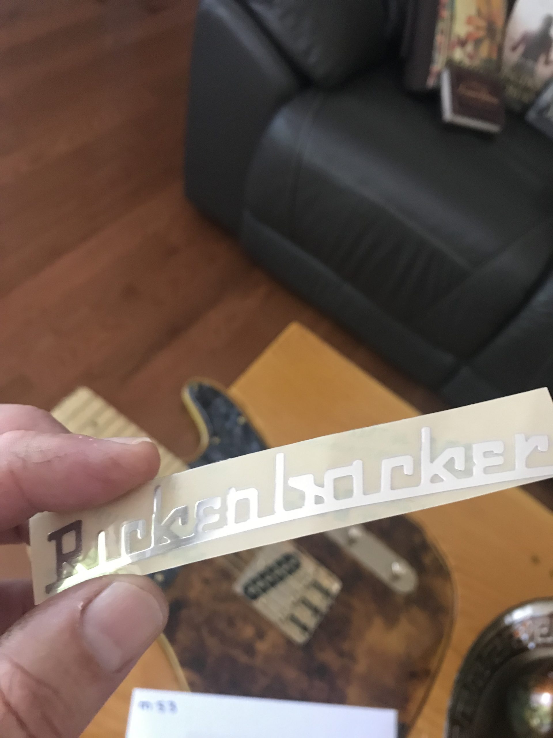 Rickenbacker Decals Guitar M53b