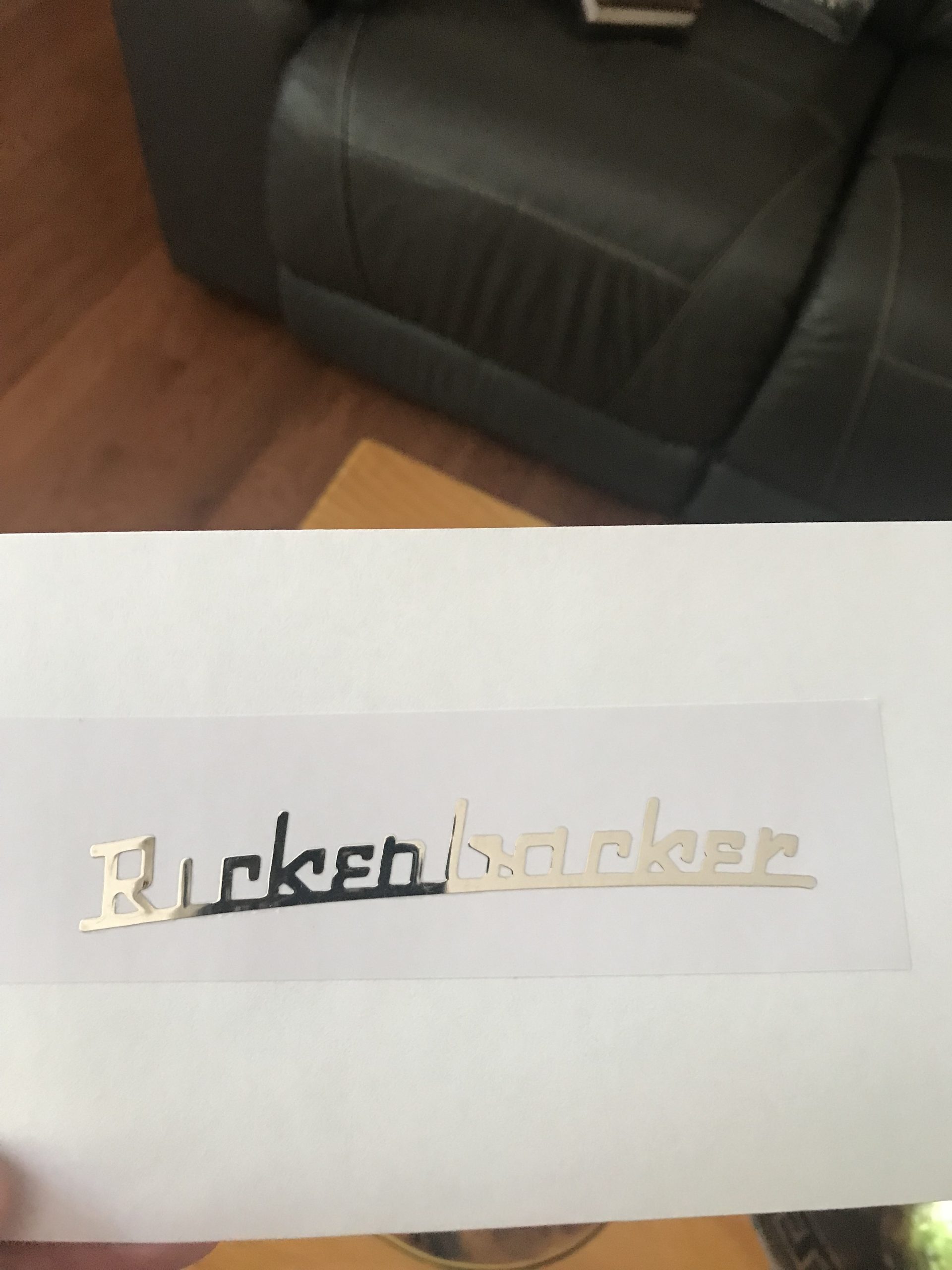 Rickenbacker Decals Guitar M75b