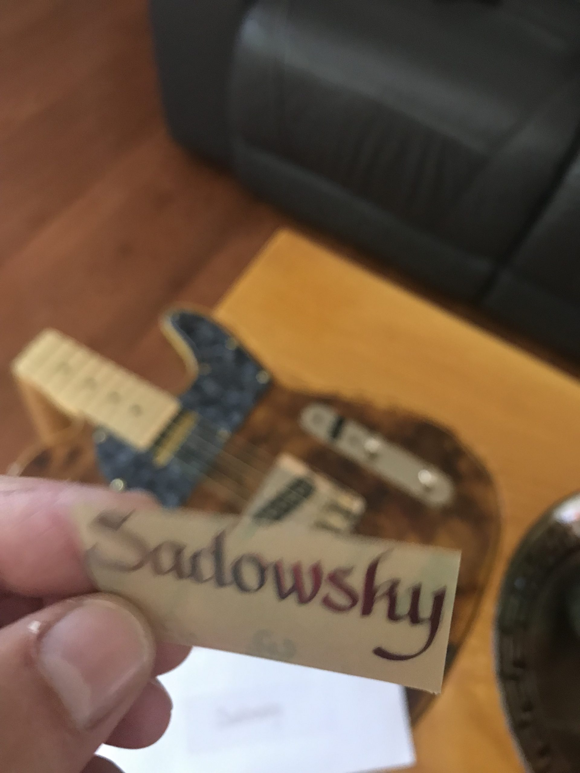 Sadowsky Guitar Decal M32b
