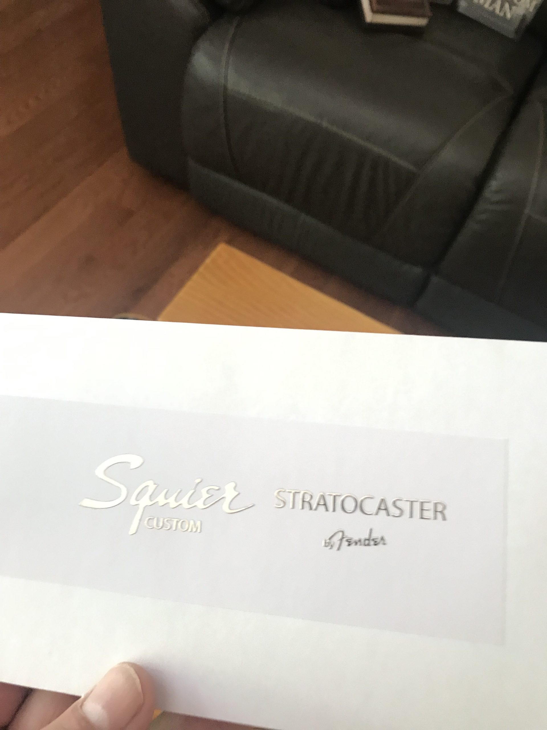Fender Stratocaster Guitar Decal 3D Metal M60b