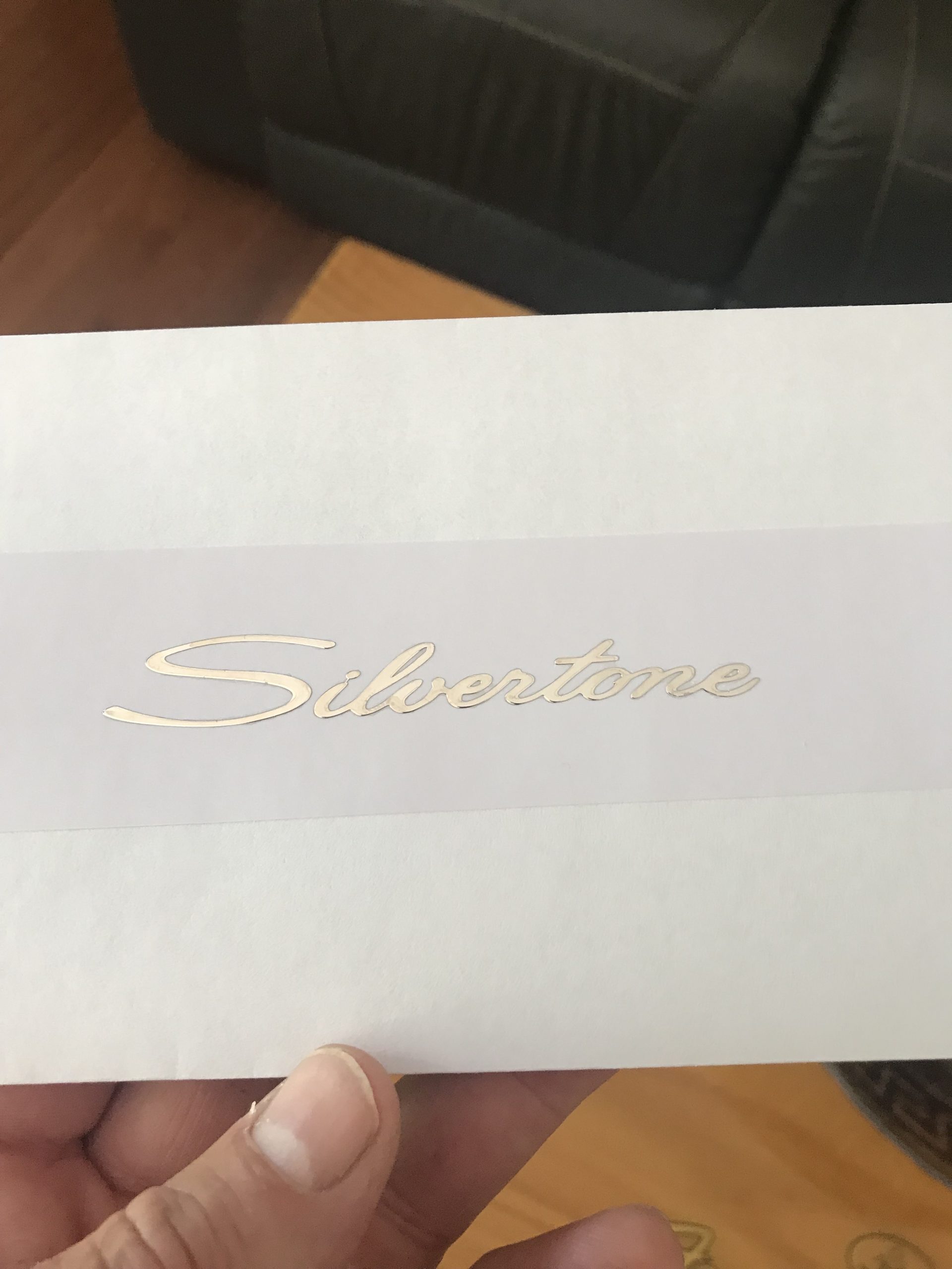 Silvertone Guitar Decal M59